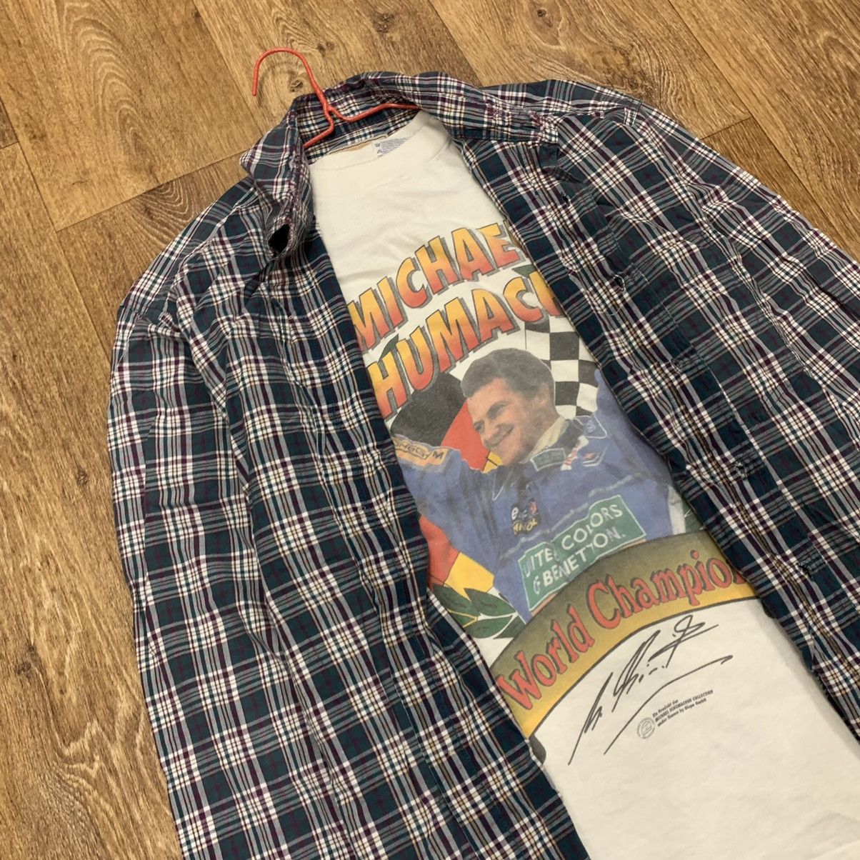 Vintage Vintage Y2K Oversized Checkered Shirt Grunge Streetwear L Size US L / EU 52-54 / 3 - 1 Thumbnail