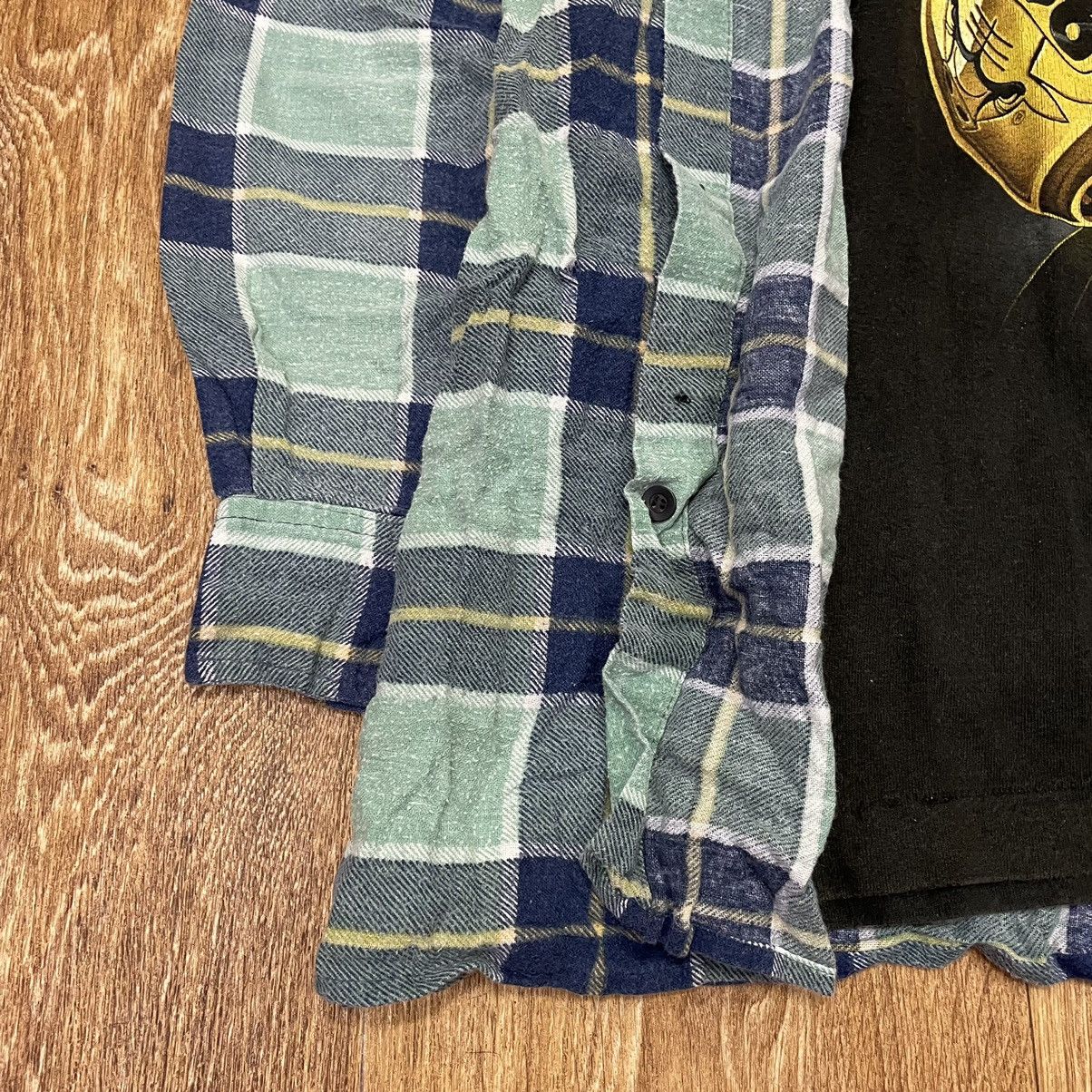 Vintage Vintage 90s Checkered Shirt Baggy Grunge Oversized Faded M Size US M / EU 48-50 / 2 - 4 Thumbnail