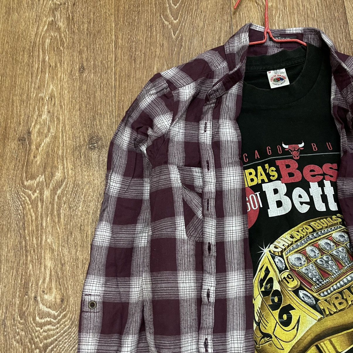 Vintage Vintage Y2K Plaid Shirt Grunge Skate Layering Piece Washed S Size US S / EU 44-46 / 1 - 4 Thumbnail