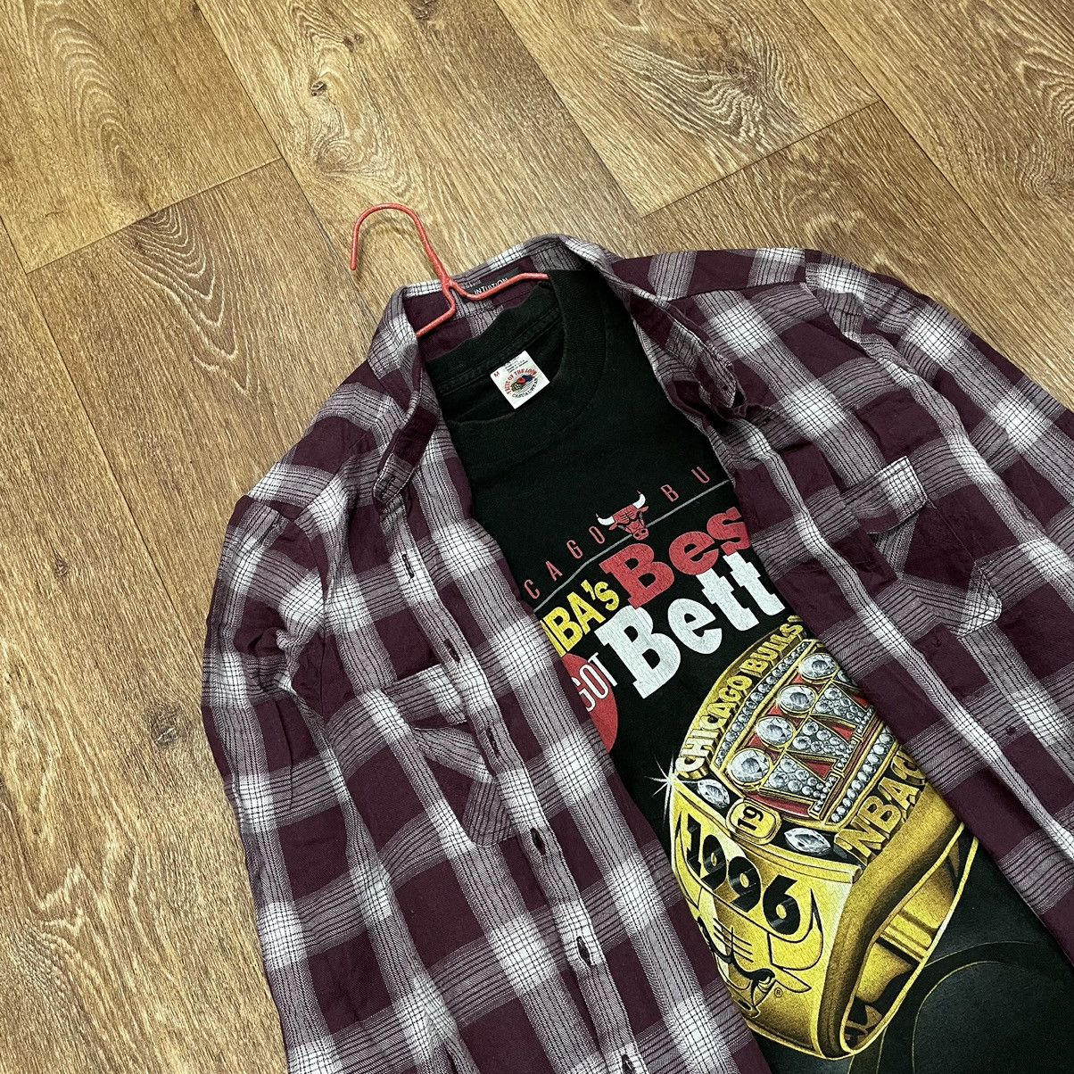 Vintage Vintage Y2K Plaid Shirt Grunge Skate Layering Piece Washed S Size US S / EU 44-46 / 1 - 5 Thumbnail