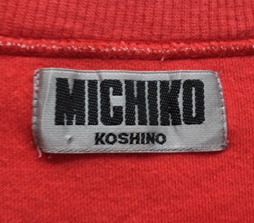 Michiko Koshino London Michiko Koshino Fullprint Crewneck Sweatshirt Big Logo Size US L / EU 52-54 / 3 - 6 Thumbnail