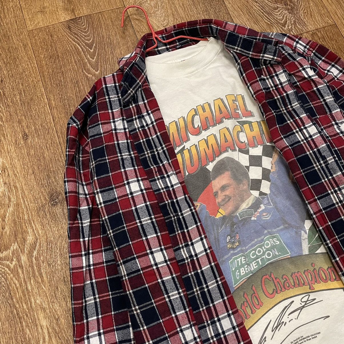 Flannel Vintage Flannel Shirt Travis Scott Style Size US XL / EU 56 / 4 - 5 Thumbnail