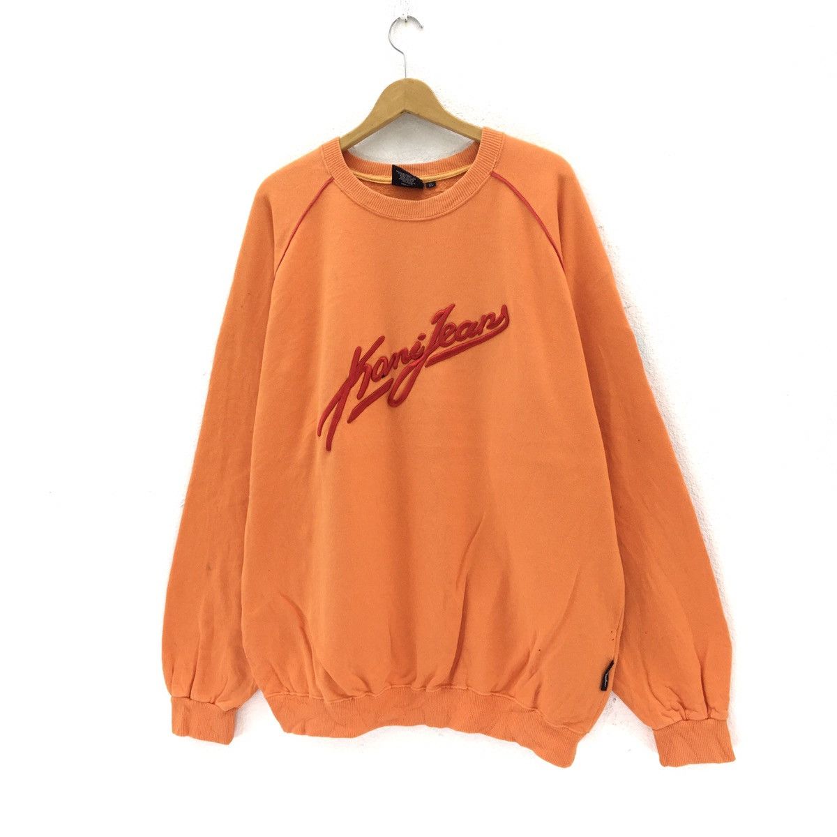 Karl Kani Karl Kani Jeans Crewneck Sweatshirt Embroidered Big Logo Size US XL / EU 56 / 4 - 4 Thumbnail