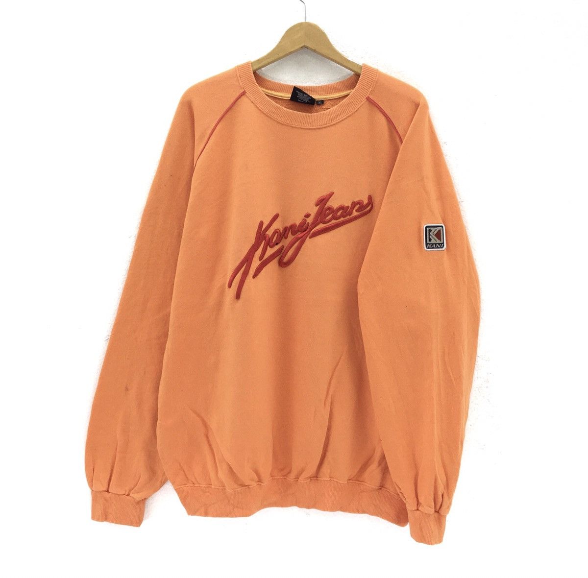 Karl Kani Karl Kani Jeans Crewneck Sweatshirt Embroidered Big Logo Size US XL / EU 56 / 4 - 2 Thumbnail