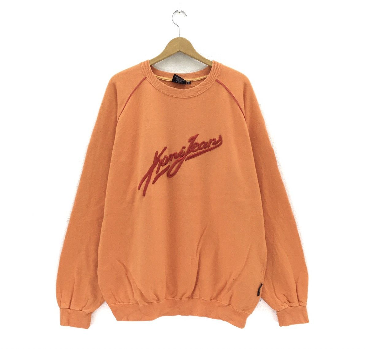 Karl Kani Karl Kani Jeans Crewneck Sweatshirt Embroidered Big Logo Size US XL / EU 56 / 4 - 1 Thumbnail