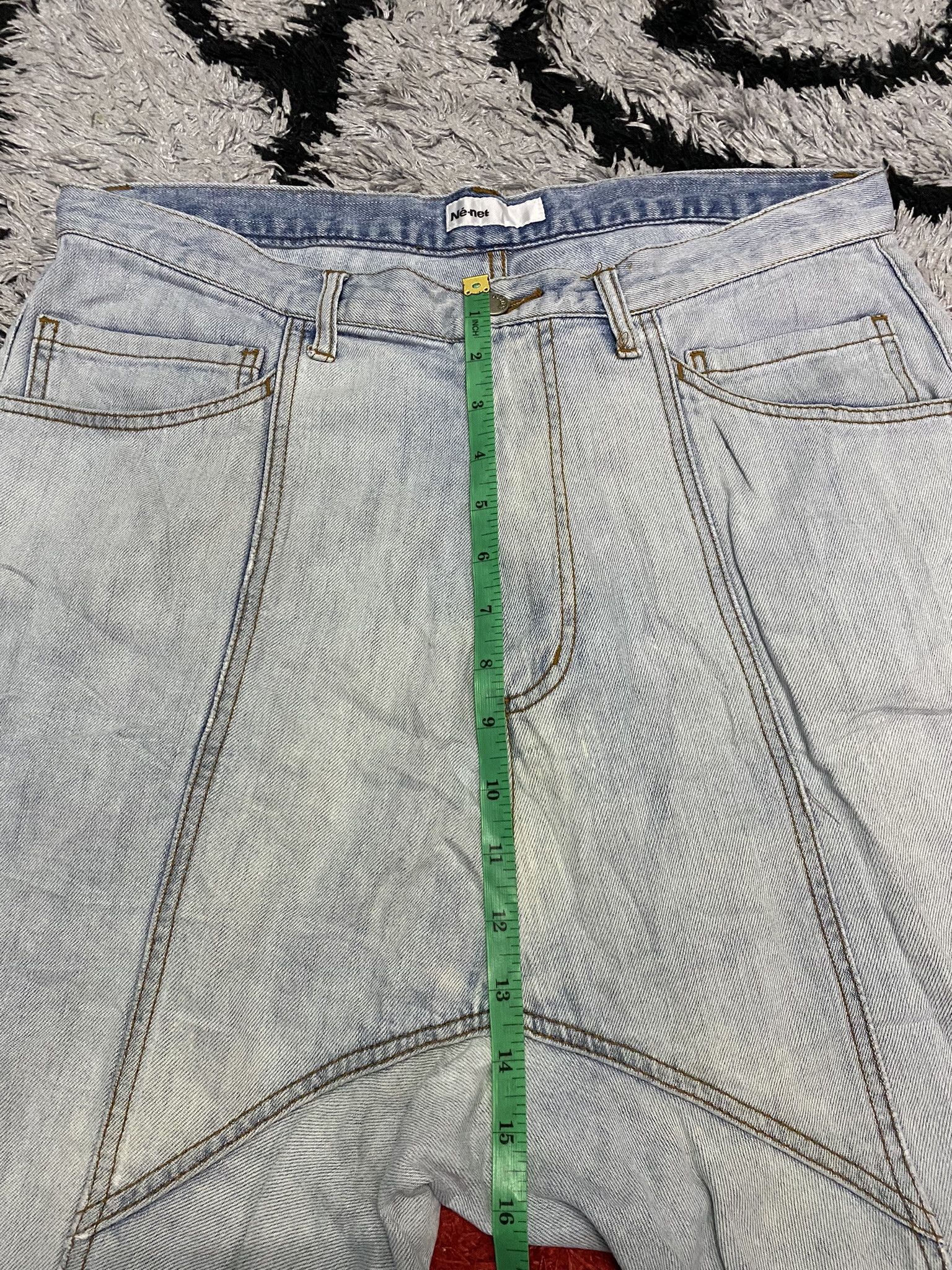 Issey Miyake Ne-Net 3 Quarter Pants Size US 33 - 21 Thumbnail