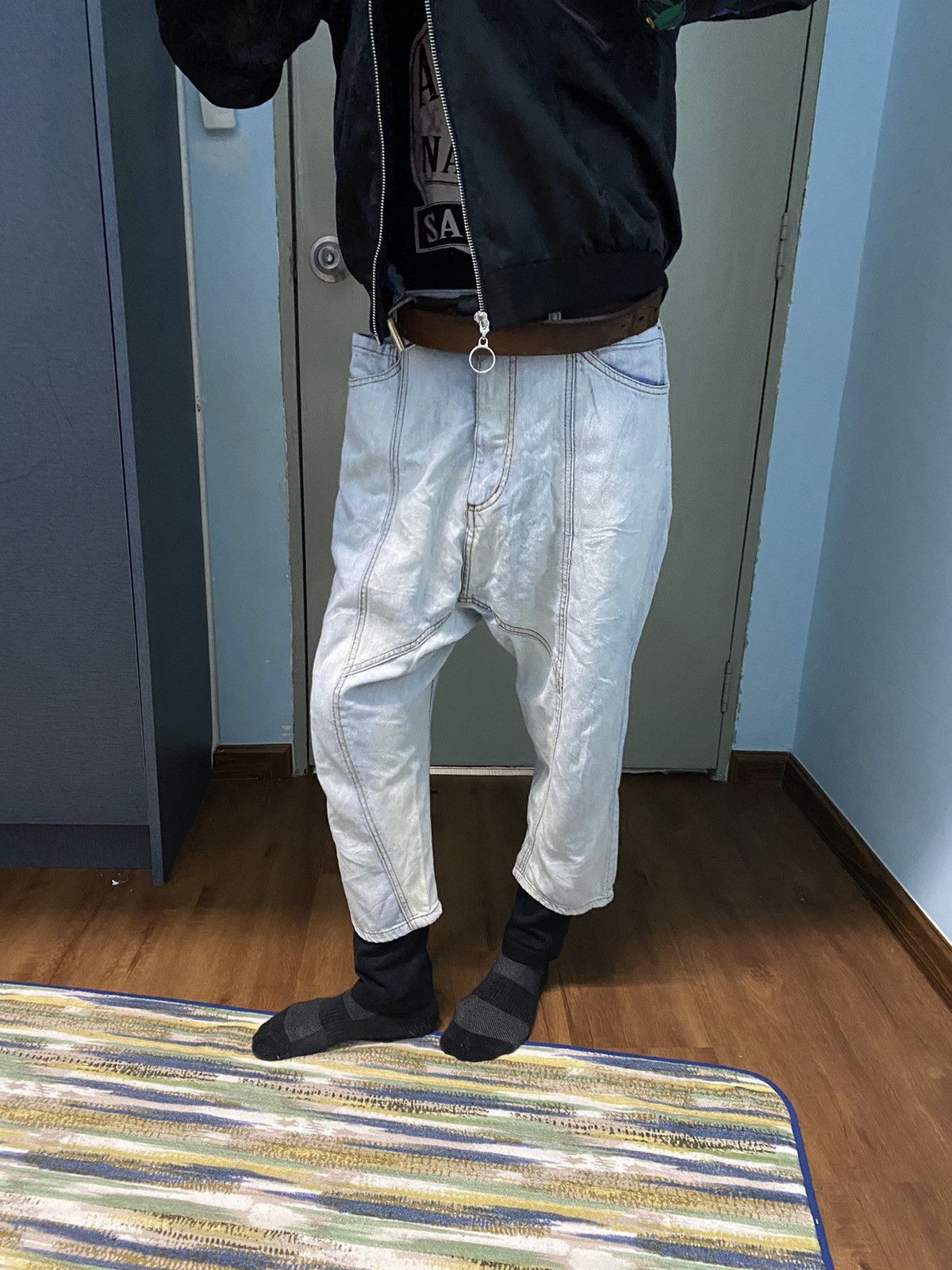 Issey Miyake Ne-Net 3 Quarter Pants Size US 33 - 8 Thumbnail