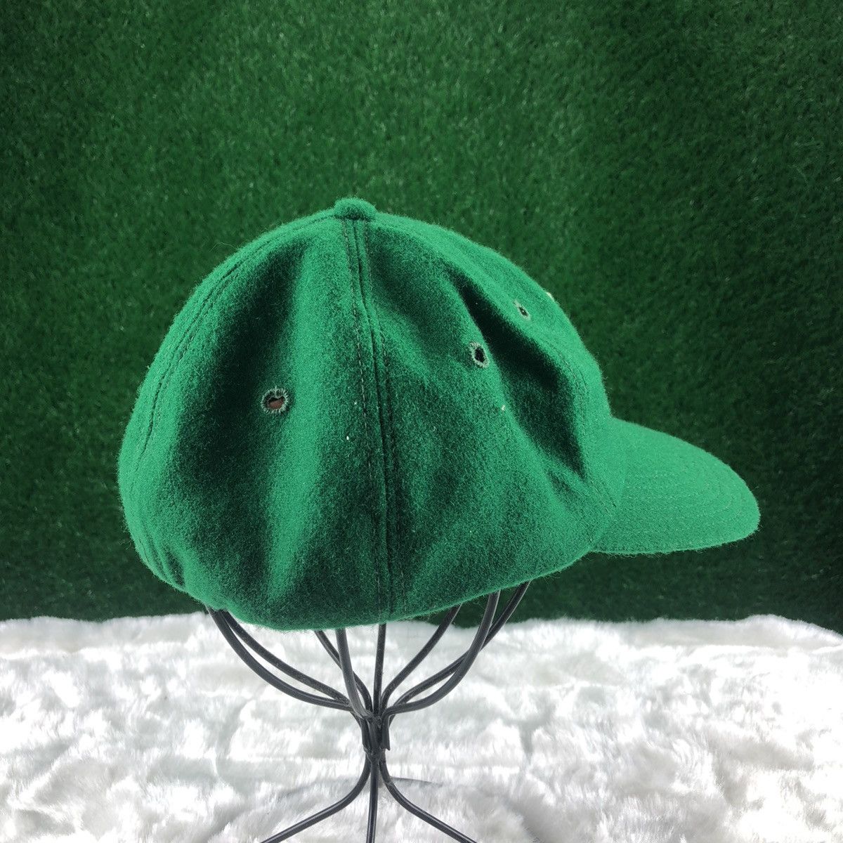 Vintage Vintage 60's Wool Baseball Cap/Hat Rare Size ONE SIZE - 5 Thumbnail
