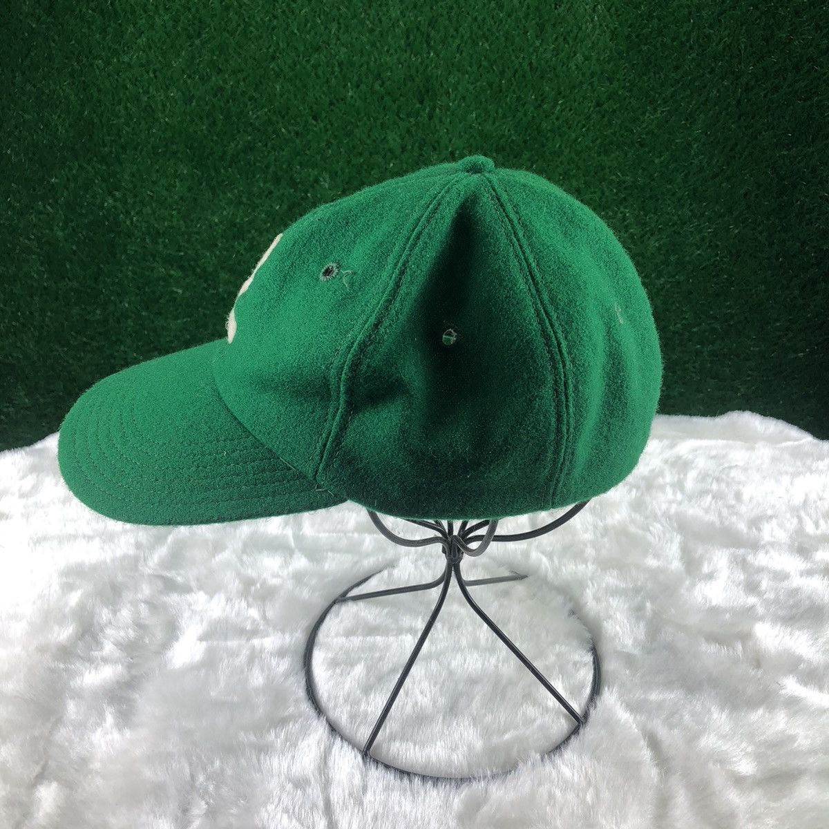 Vintage Vintage 60's Wool Baseball Cap/Hat Rare Size ONE SIZE - 3 Thumbnail