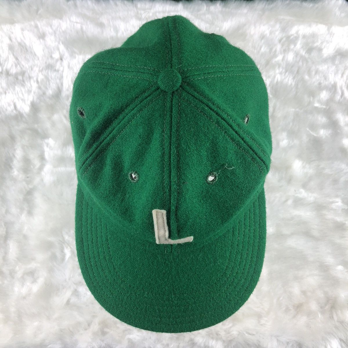 Vintage Vintage 60's Wool Baseball Cap/Hat Rare Size ONE SIZE - 2 Thumbnail