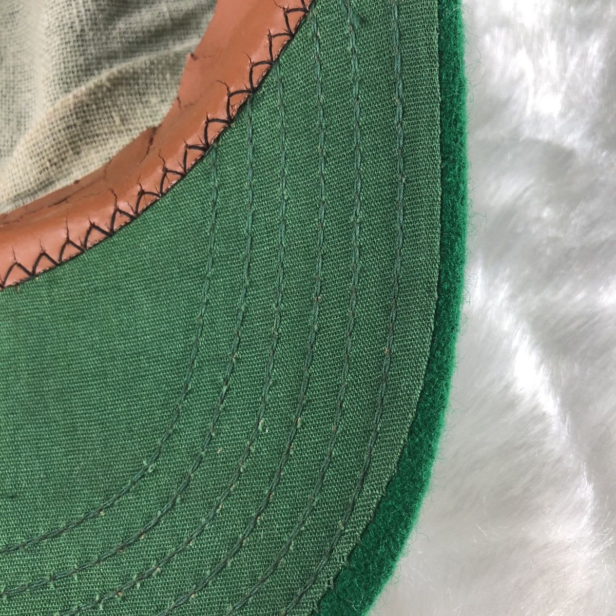 Vintage Vintage 60's Wool Baseball Cap/Hat Rare Size ONE SIZE - 9 Thumbnail