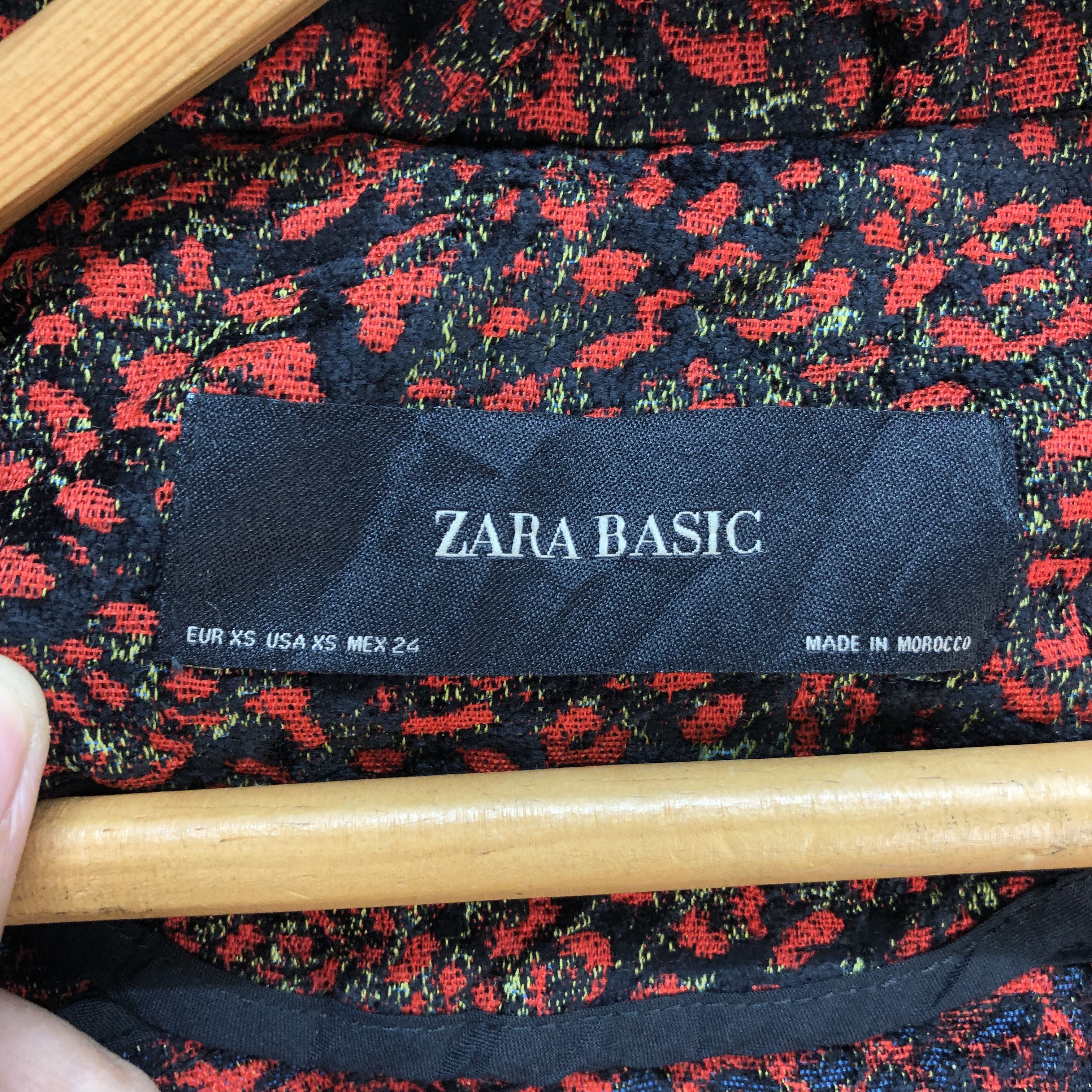 Zara Zara Cropped Jacket #6325-60 Size XS / US 0-2 / IT 36-38 - 7 Thumbnail