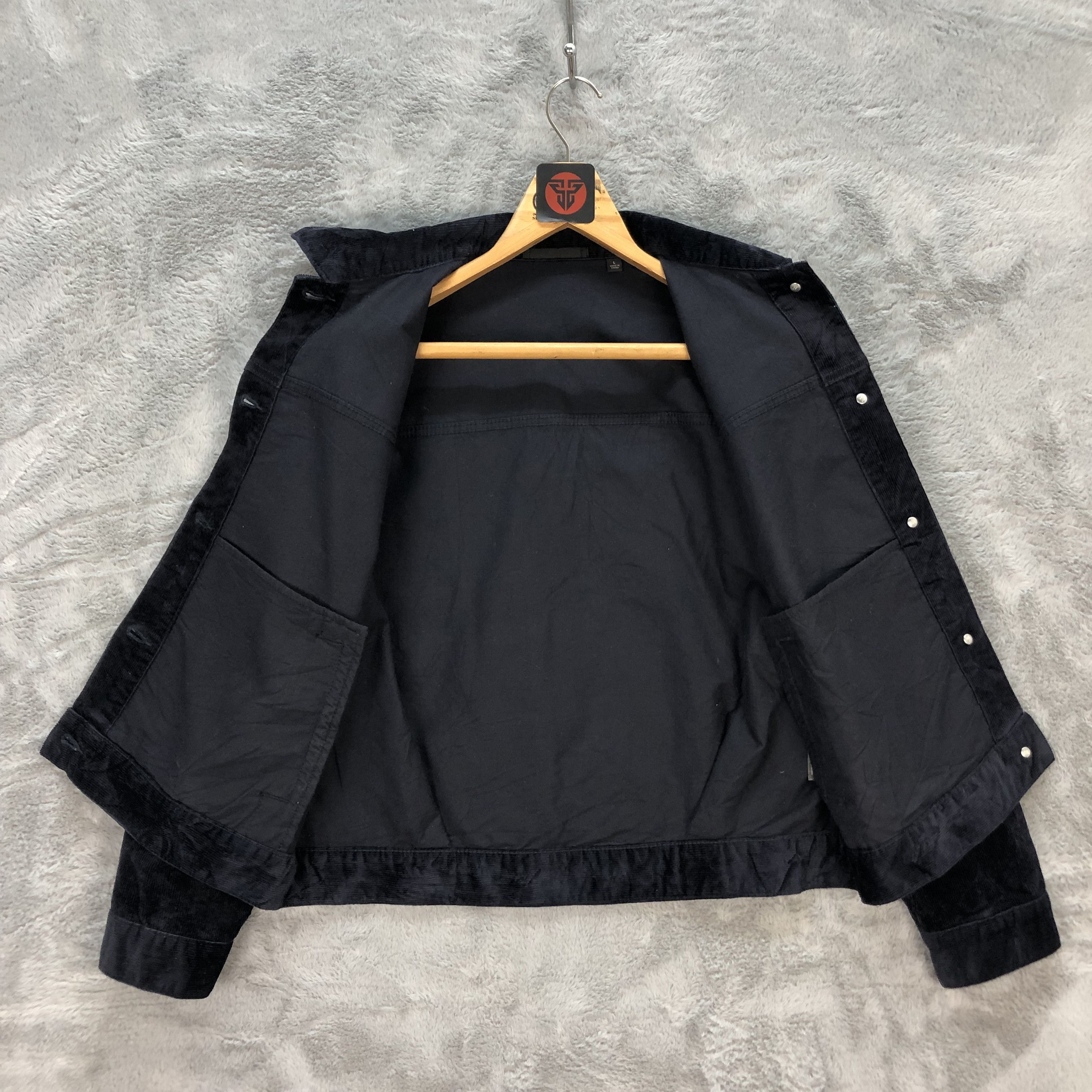 Japanese Brand Uniqlo Corduroy Cropped Jacket #6324-60 Size M / US 6-8 / IT 42-44 - 6 Thumbnail