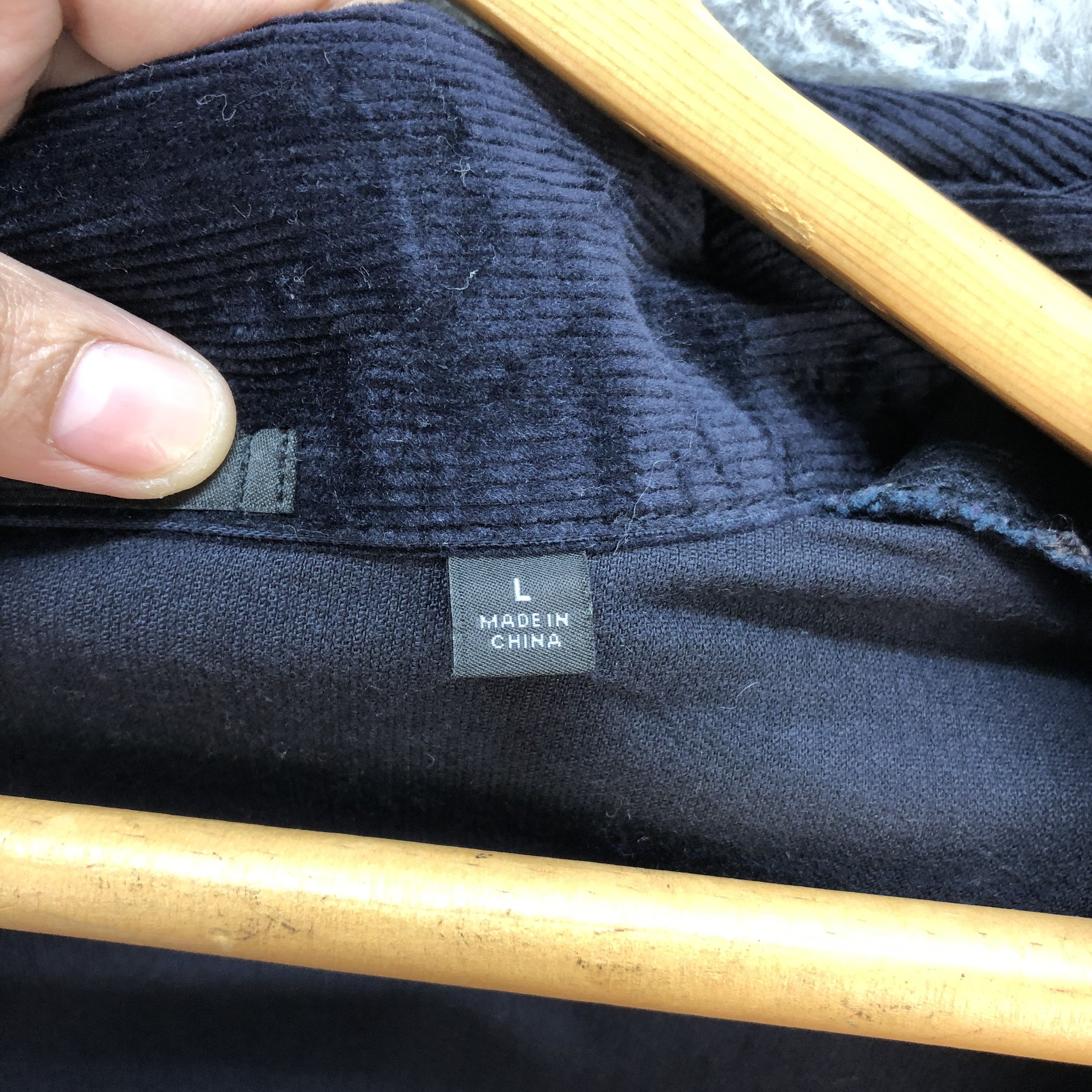 Japanese Brand Uniqlo Corduroy Cropped Jacket #6324-60 Size M / US 6-8 / IT 42-44 - 8 Thumbnail