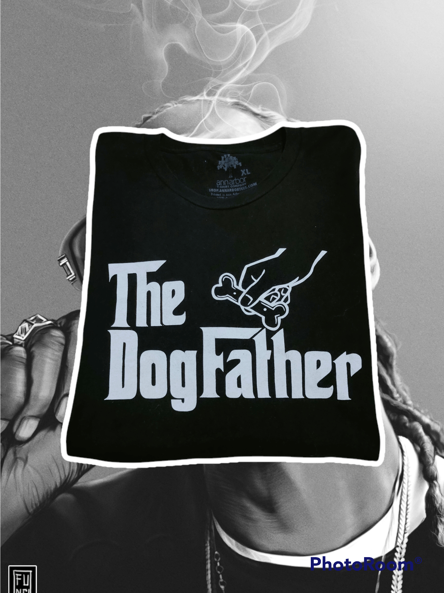 Movie × Rap Tees × Streetwear Rare The Dogfather Snoop Dogg Movie 