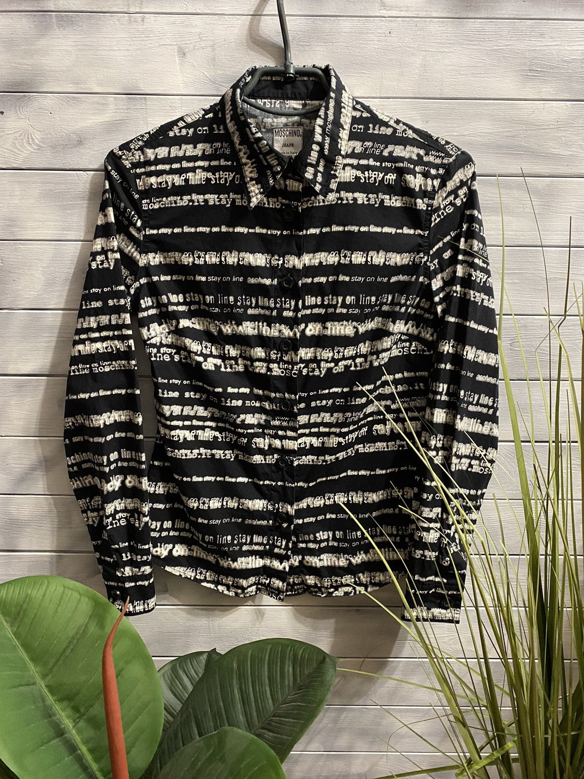 Moschino Rare Vintage Blouses Moschino Jeans Gazette Style. Size M / US 6-8 / IT 42-44 - 1 Thumbnail