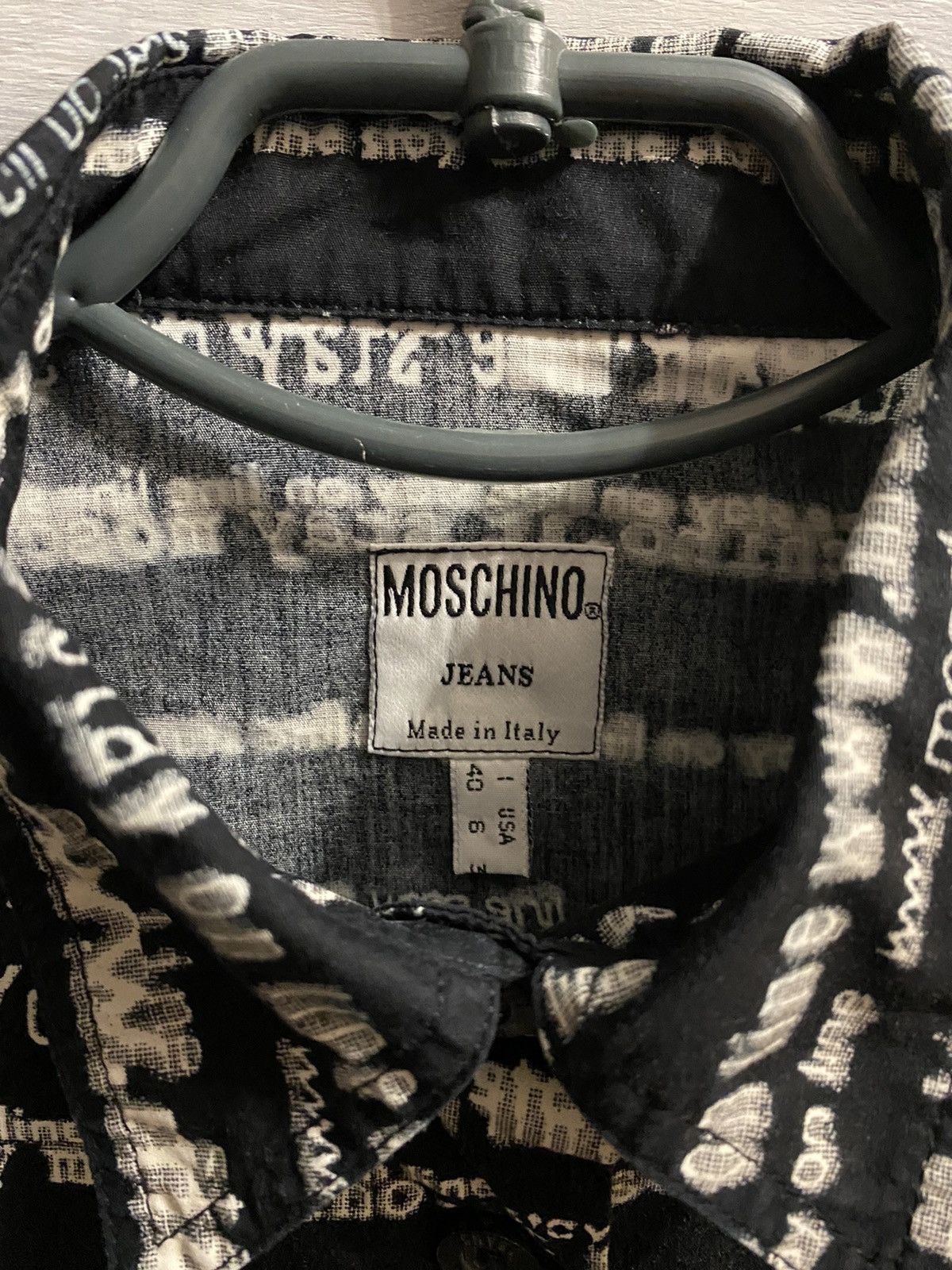 Moschino Rare Vintage Blouses Moschino Jeans Gazette Style. Size M / US 6-8 / IT 42-44 - 3 Thumbnail