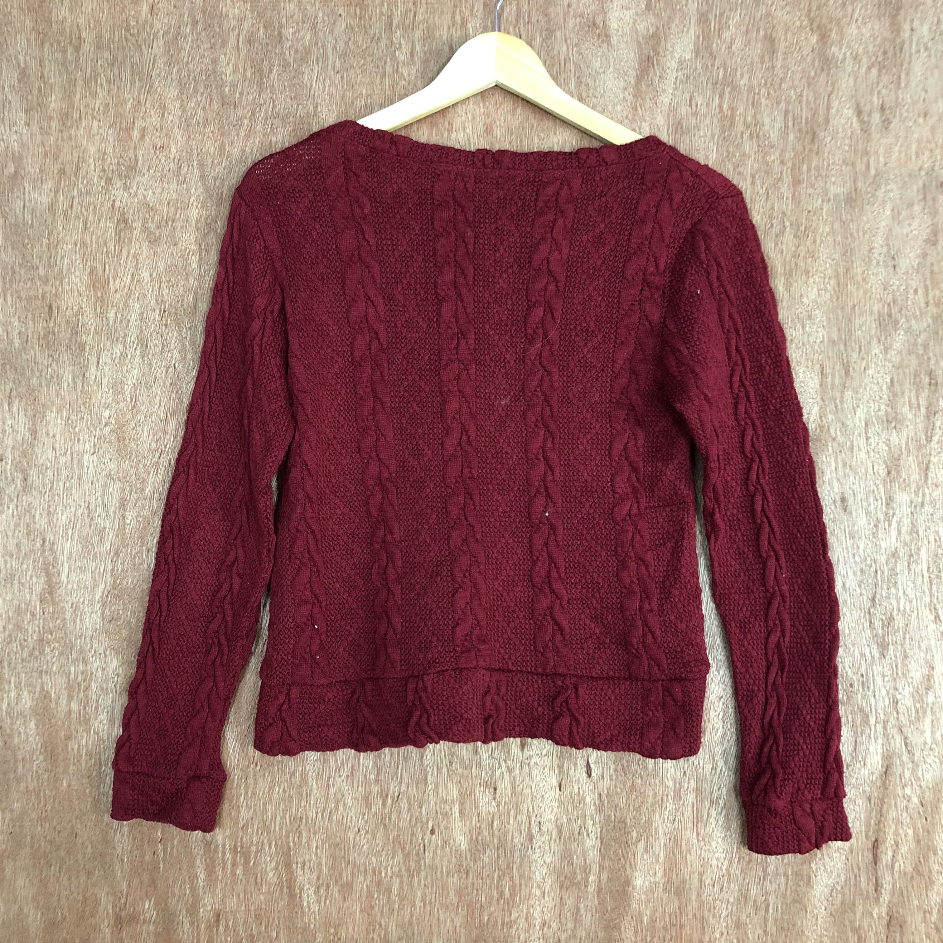 Homespun Knitwear Sureve Red Knitwear japan#c478 Size M / US 6-8 / IT 42-44 - 10 Thumbnail