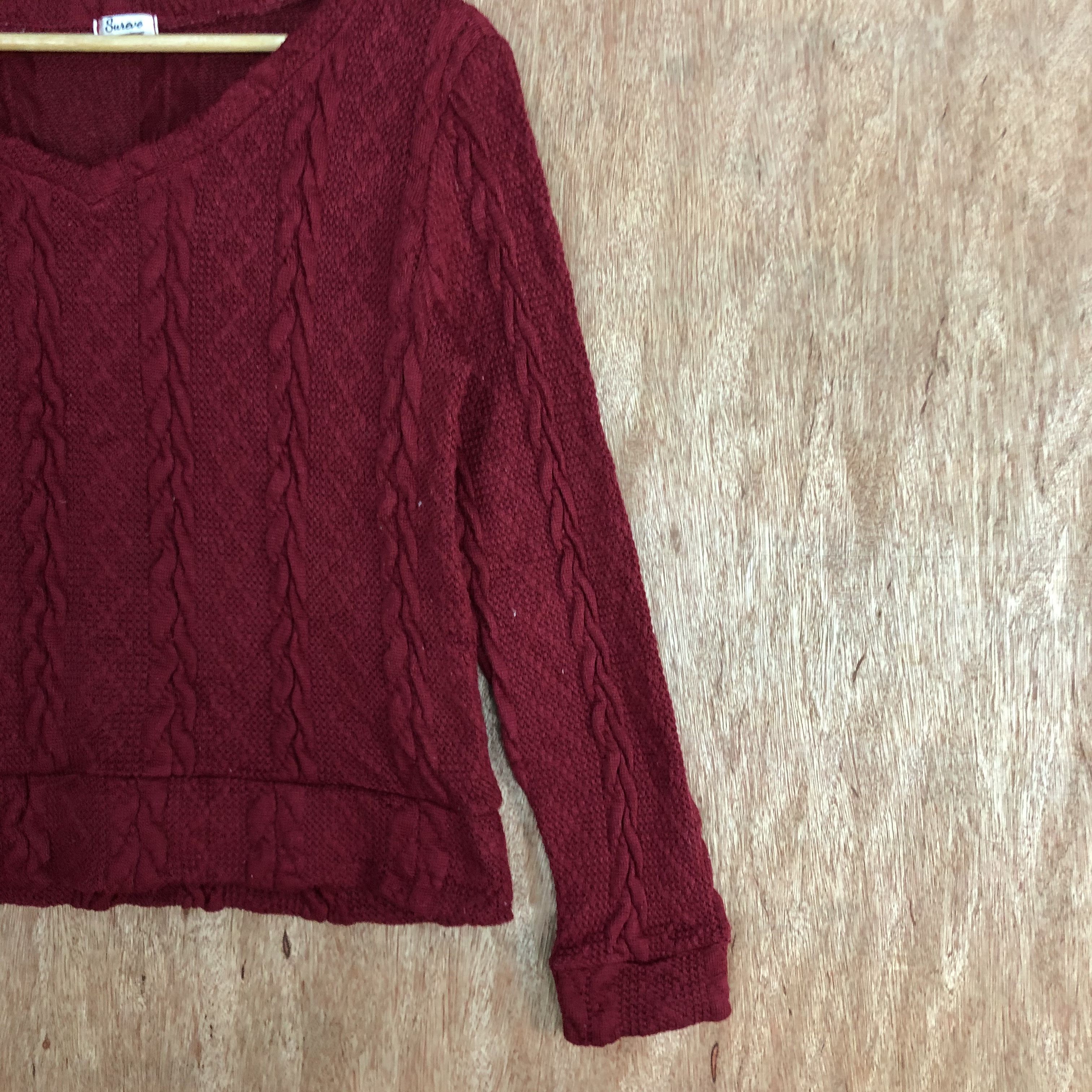 Homespun Knitwear Sureve Red Knitwear japan#c478 Size M / US 6-8 / IT 42-44 - 4 Thumbnail