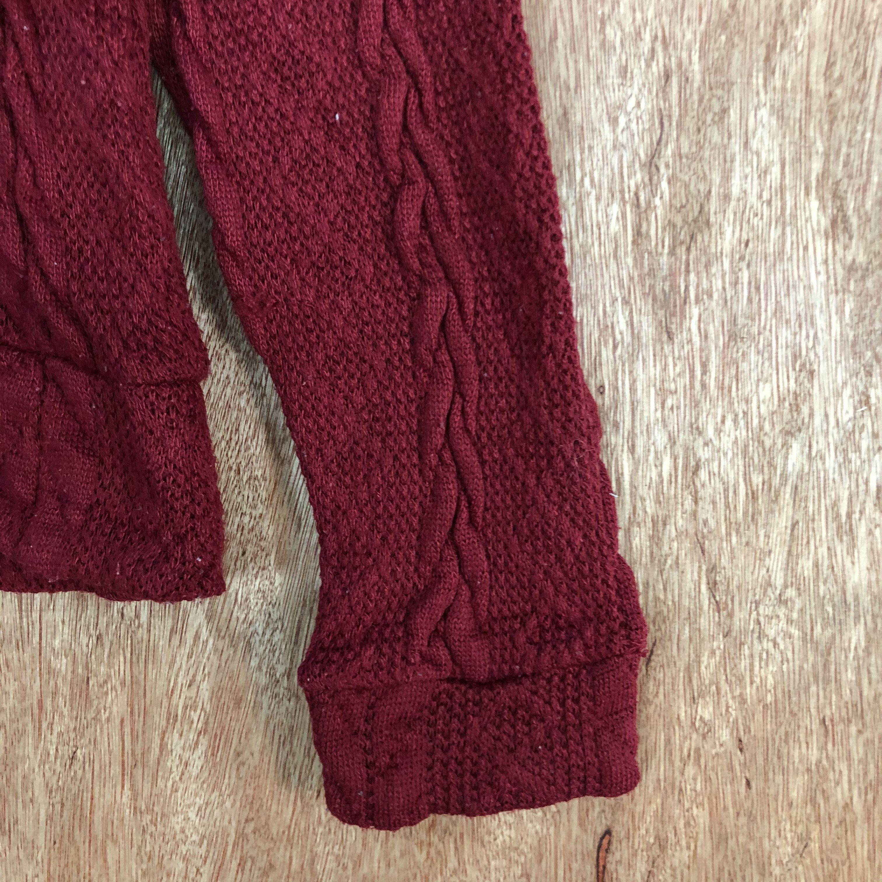Homespun Knitwear Sureve Red Knitwear japan#c478 Size M / US 6-8 / IT 42-44 - 3 Thumbnail