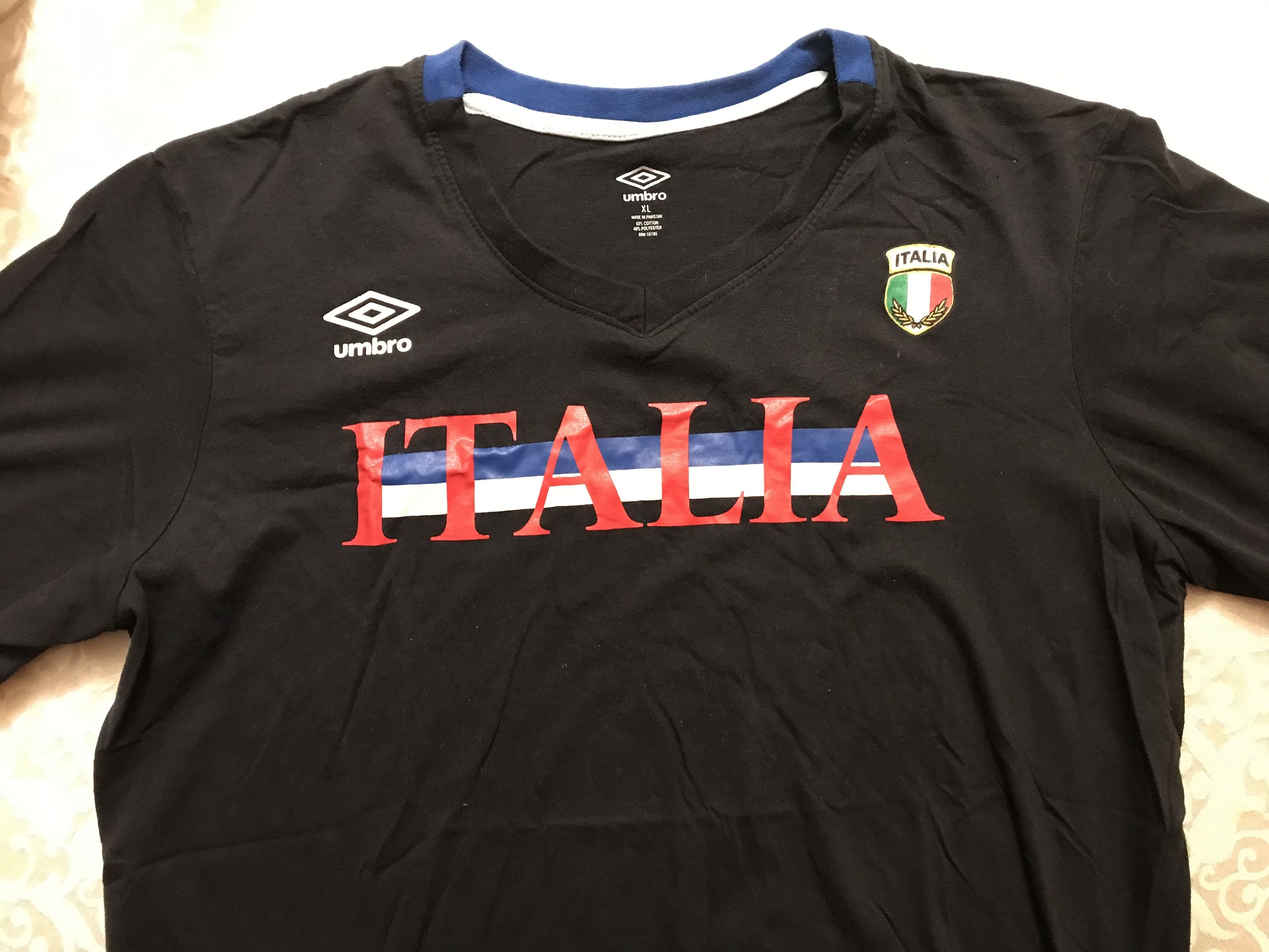 Umbro Umbro Italia soccer shirt size XL BNWT Size US XL / EU 56 / 4 - 2 Thumbnail
