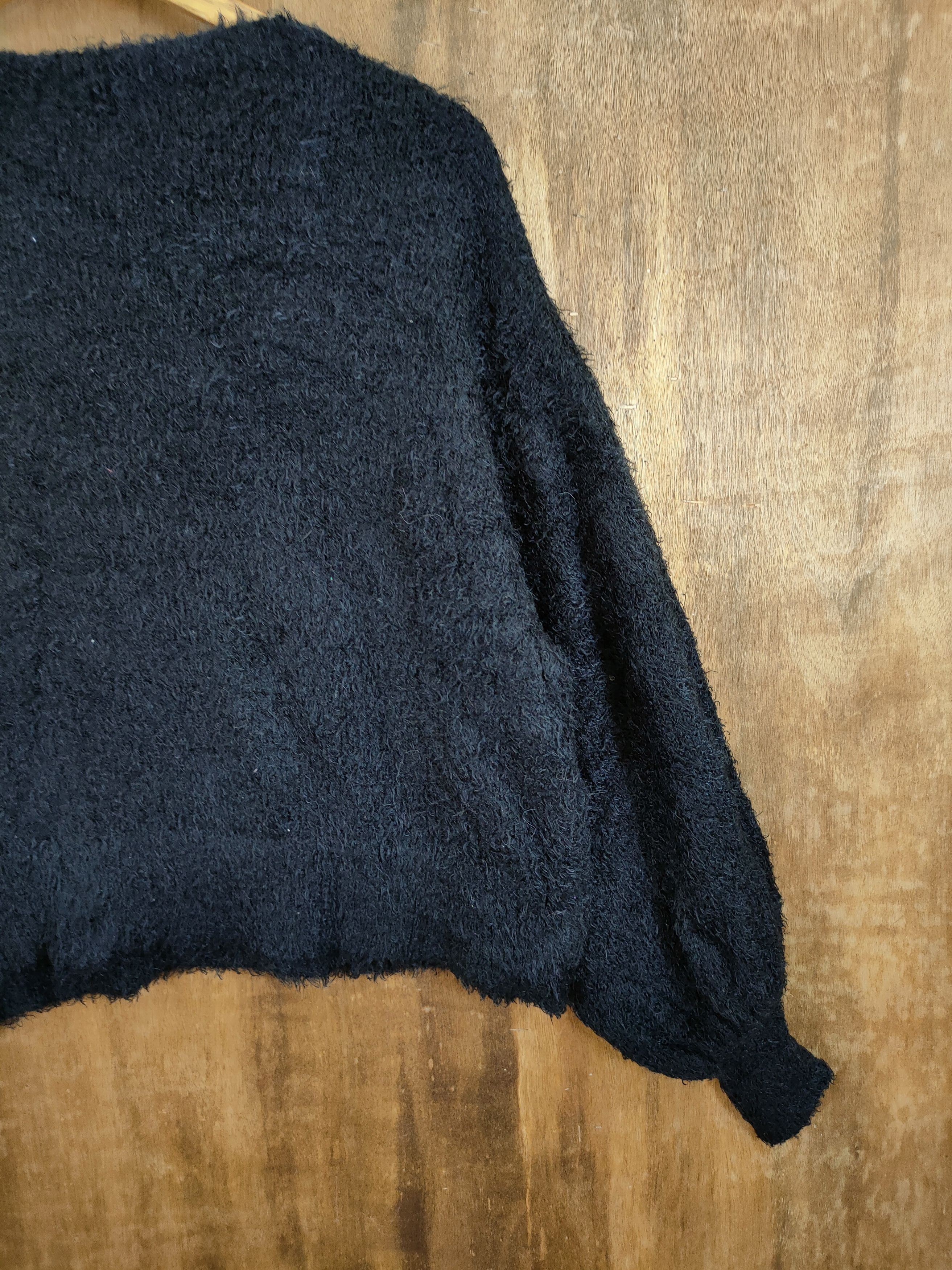 Homespun Knitwear D GU mohair soft fur shag shaggy knitwear japan #46-996 Size US M / EU 48-50 / 2 - 12 Thumbnail