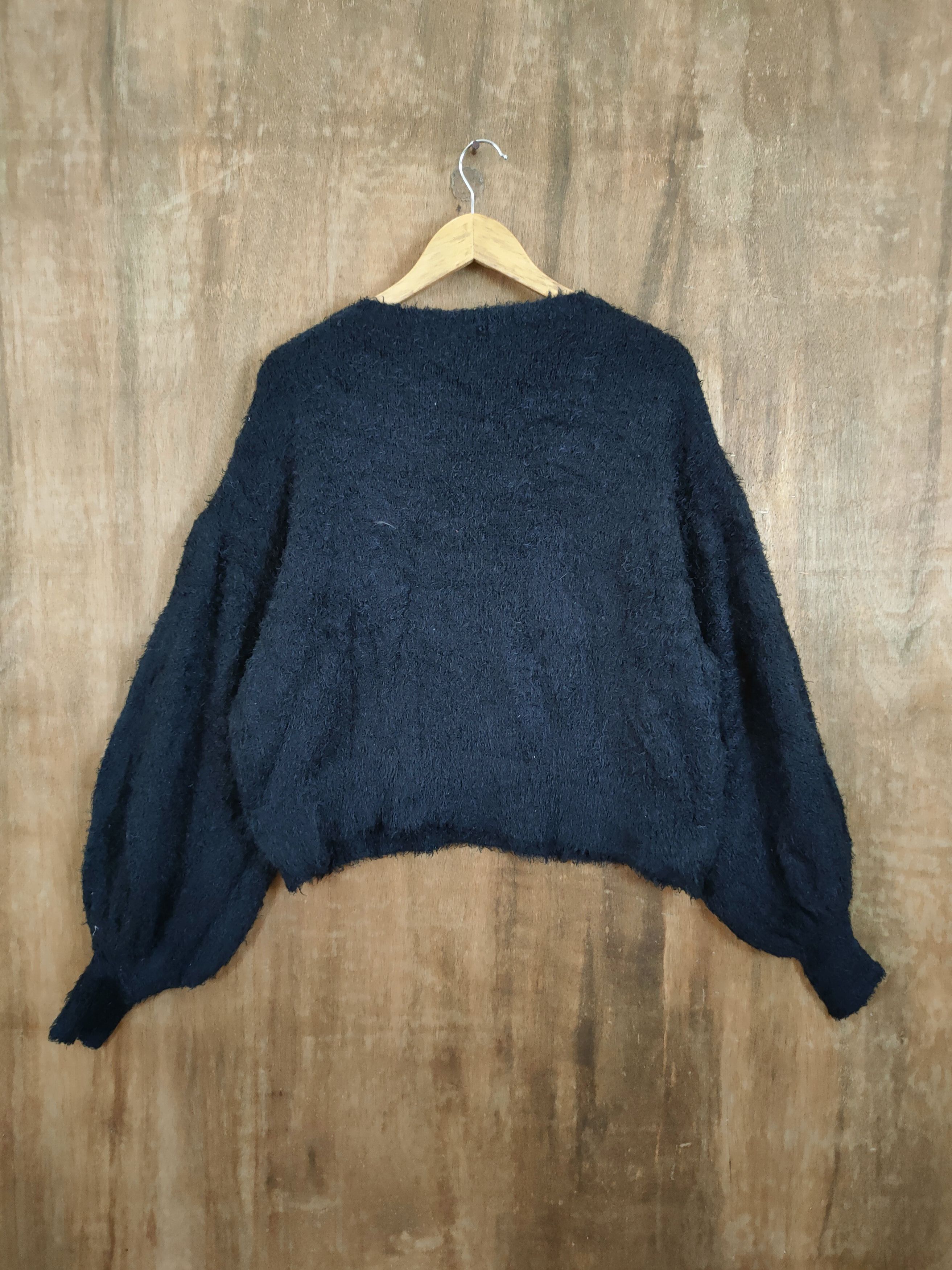Homespun Knitwear D GU mohair soft fur shag shaggy knitwear japan #46-996 Size US M / EU 48-50 / 2 - 10 Thumbnail