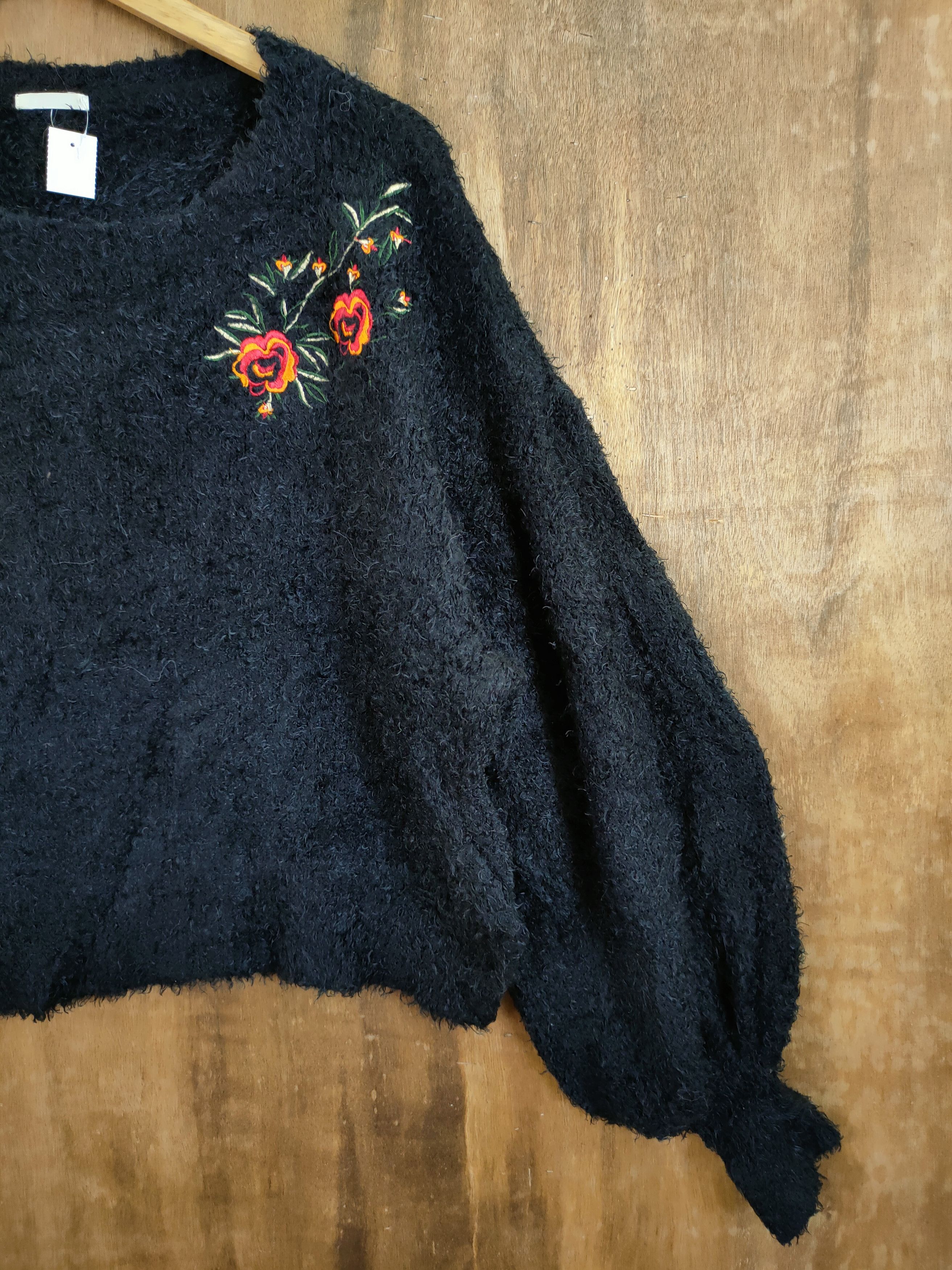 Homespun Knitwear D GU mohair soft fur shag shaggy knitwear japan #46-996 Size US M / EU 48-50 / 2 - 3 Thumbnail