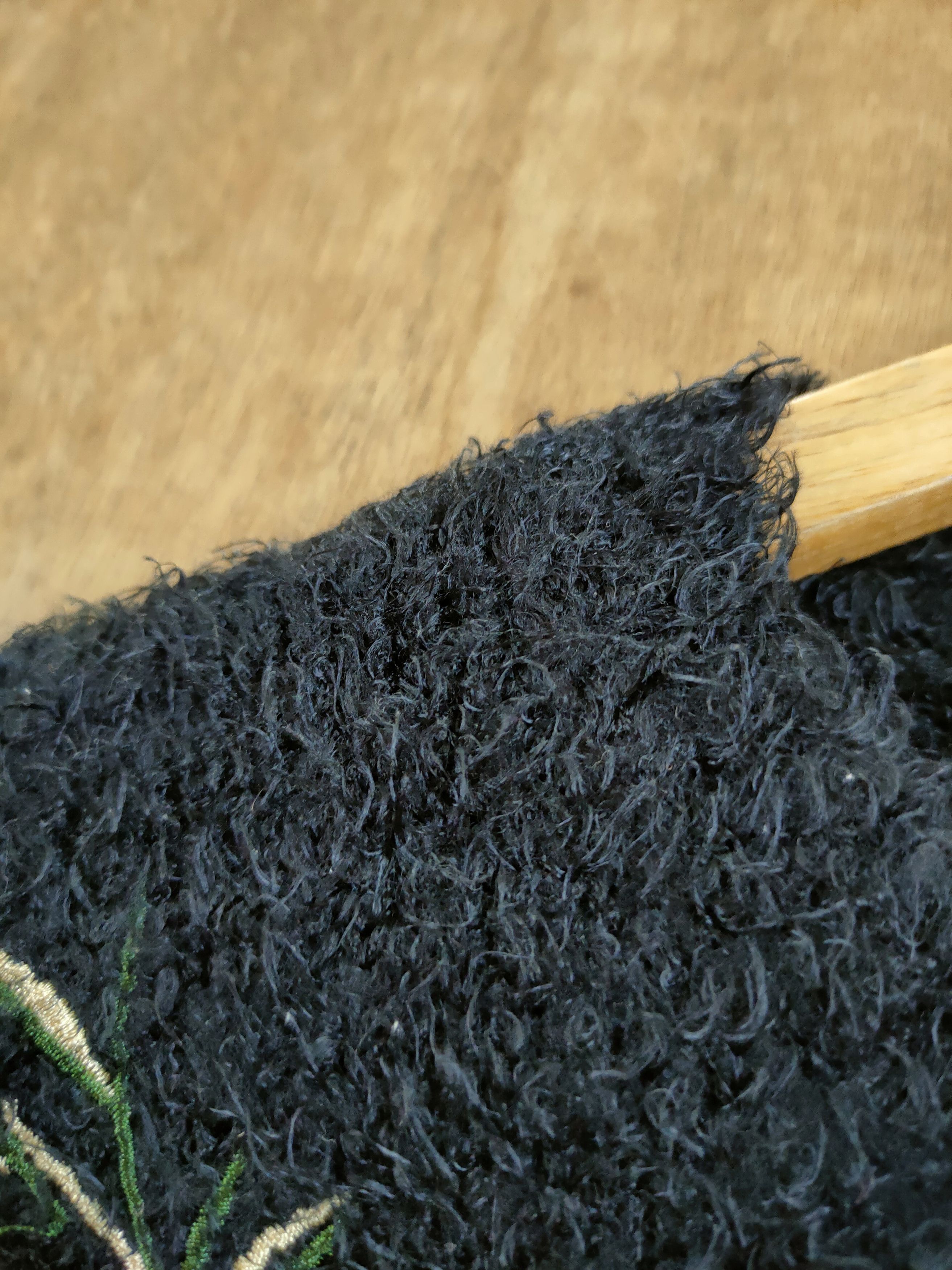 Homespun Knitwear D GU mohair soft fur shag shaggy knitwear japan #46-996 Size US M / EU 48-50 / 2 - 7 Thumbnail