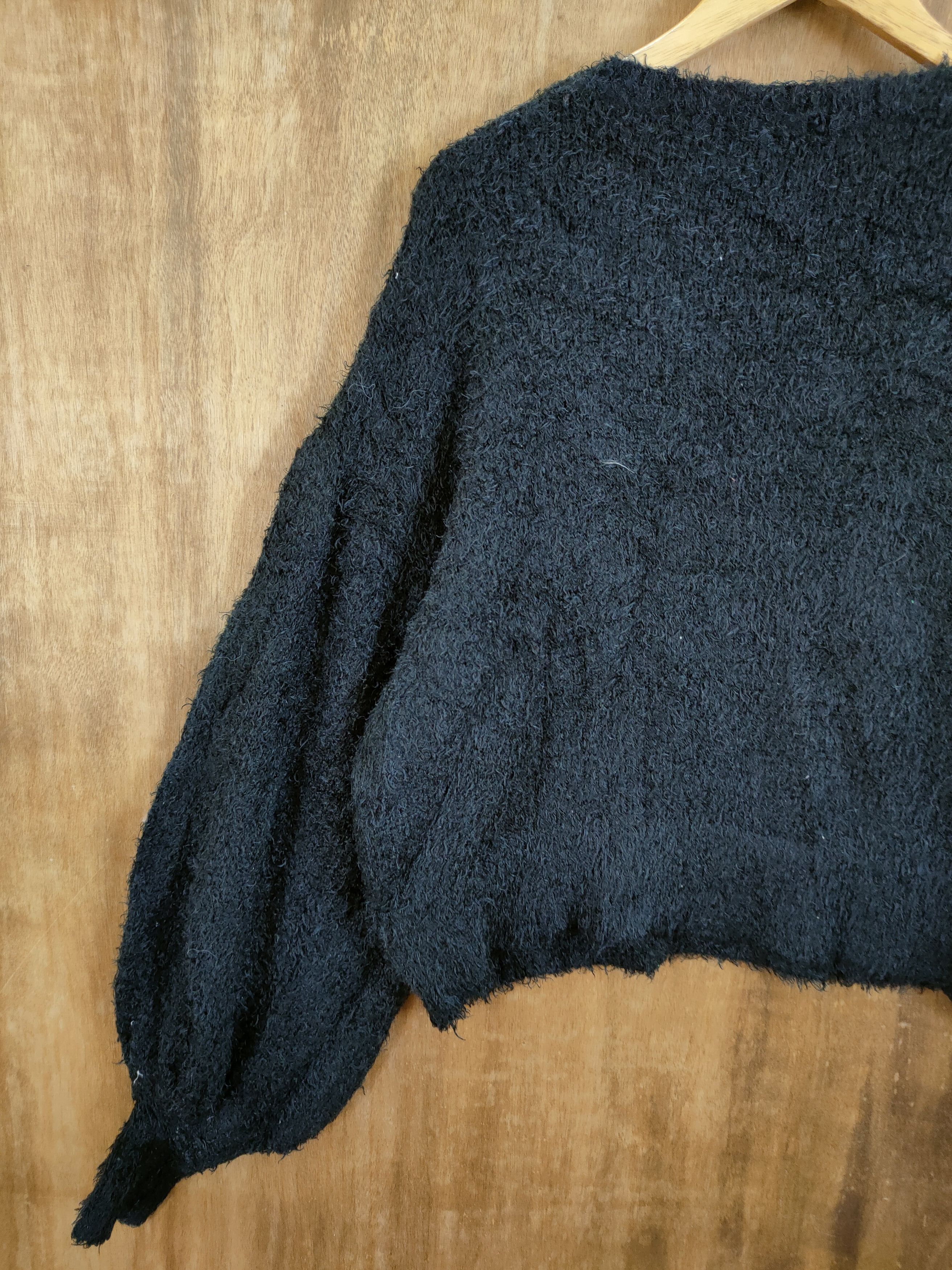 Homespun Knitwear D GU mohair soft fur shag shaggy knitwear japan #46-996 Size US M / EU 48-50 / 2 - 11 Thumbnail