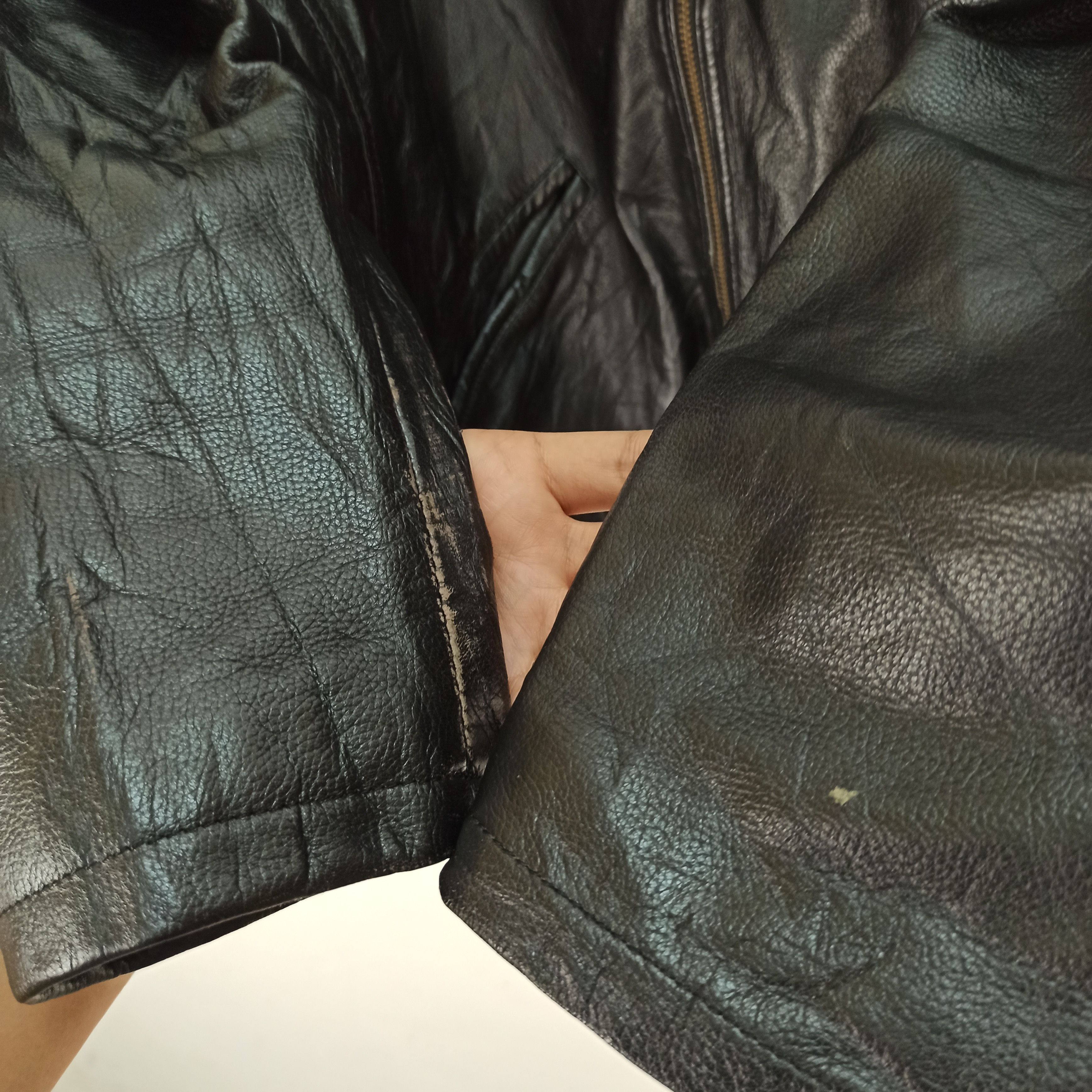Gianni Valentino 🔥Rare🔥 Gianni Valentino Italy Leather Jacket Size US XL / EU 56 / 4 - 9 Thumbnail