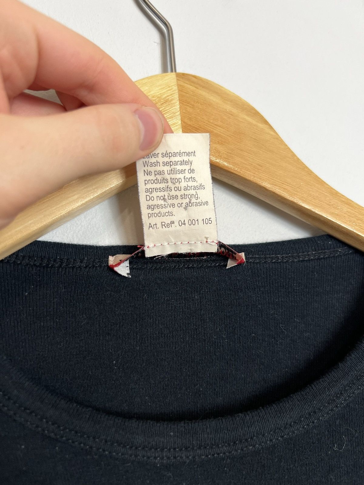 Jean Paul Gaultier Rare Vintage Jean Paul Gaultier Stripped sleeve logo tshirt Size L / US 10 / IT 46 - 5 Thumbnail
