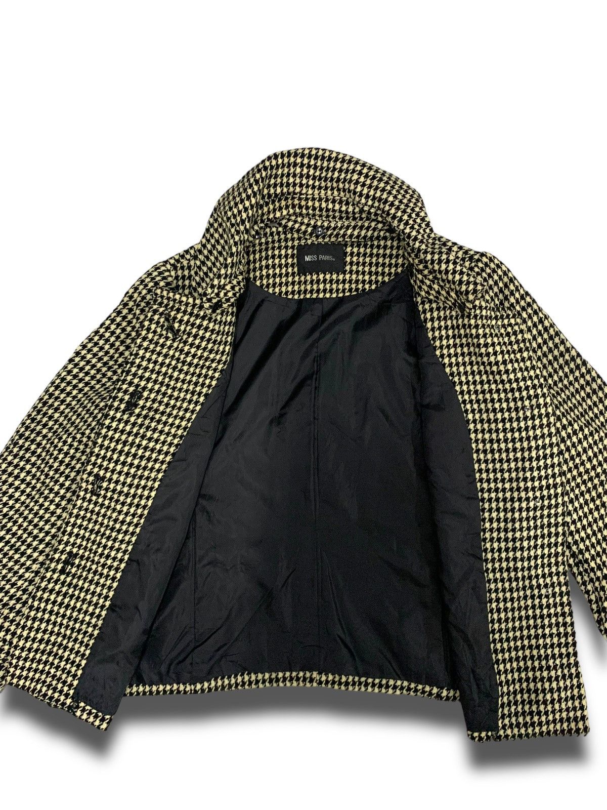 Designer Vintage 90s Paris Houndstooth Size S / US 4 / IT 40 - 6 Thumbnail