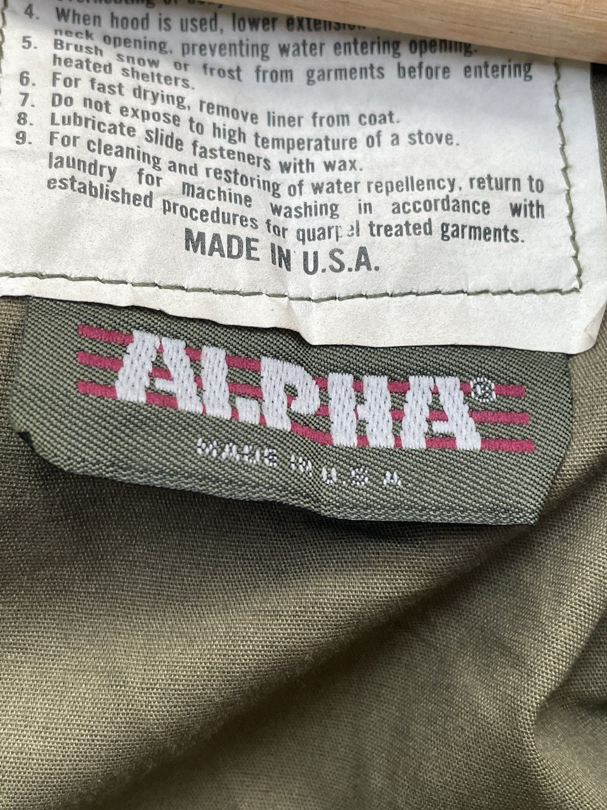 Alpha Industries × Vintage Vintage Alpha Industries M-65 Field Jacket Size US M / EU 48-50 / 2 - 9 Thumbnail