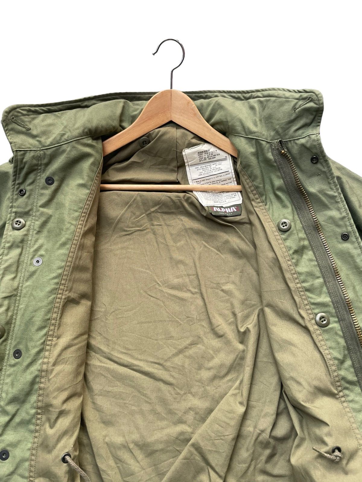 Alpha Industries × Vintage Vintage Alpha Industries M-65 Field Jacket Size US M / EU 48-50 / 2 - 8 Thumbnail