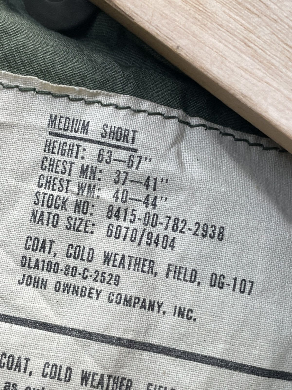 Vintage Vintage John Ownbey M-65 Field Jacket Size US M / EU 48-50 / 2 - 9 Thumbnail