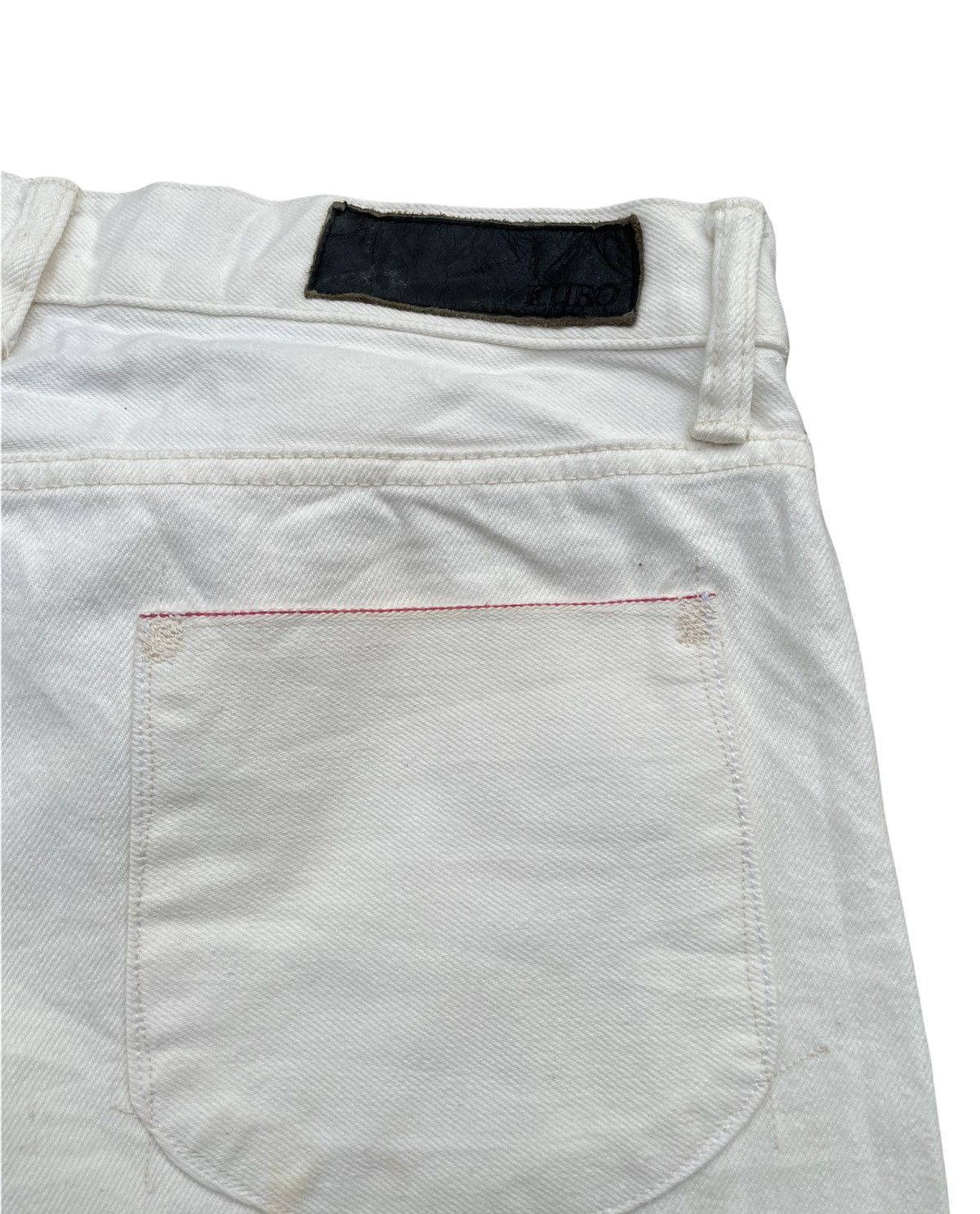 Japanese Brand × KURO Kuro Graphite Redline Selvedge Denim Size US 31 - 10 Thumbnail