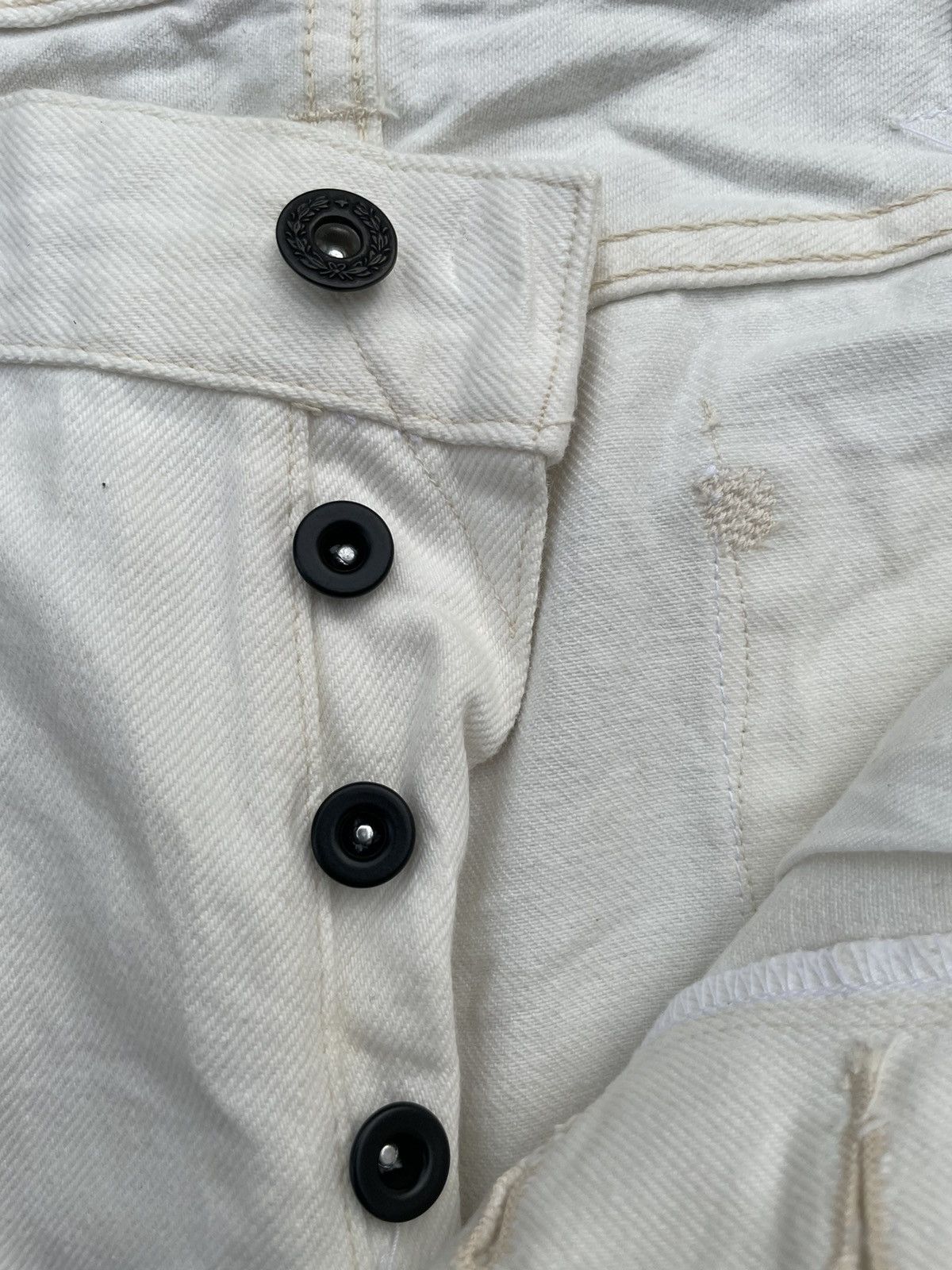 Japanese Brand × KURO Kuro Graphite Redline Selvedge Denim Size US 31 - 19 Thumbnail