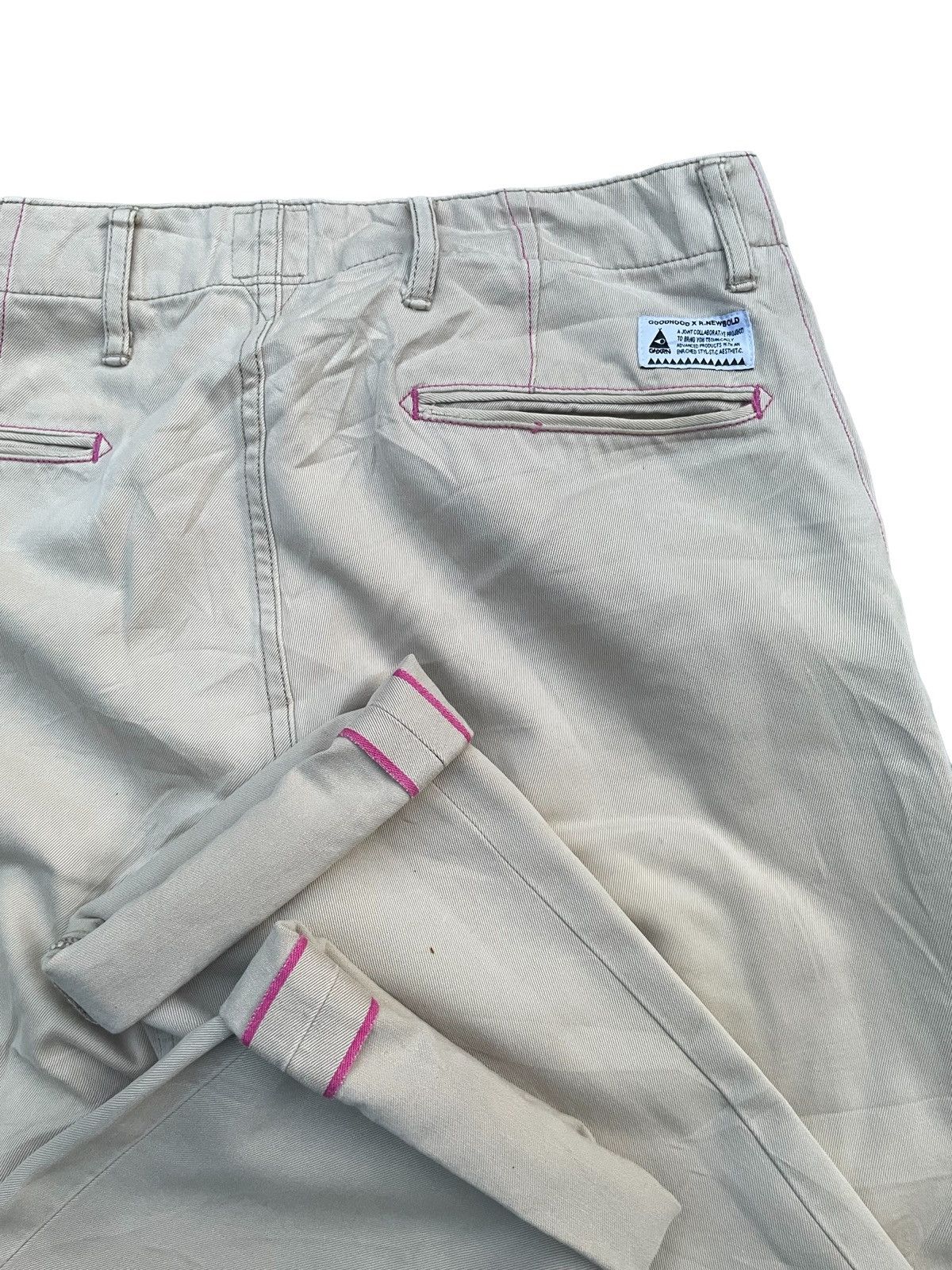 Goodhood × Japanese Brand × R.Newbold Goodhood X R.Newbold Selvedge Chinos Size US 31 - 12 Thumbnail