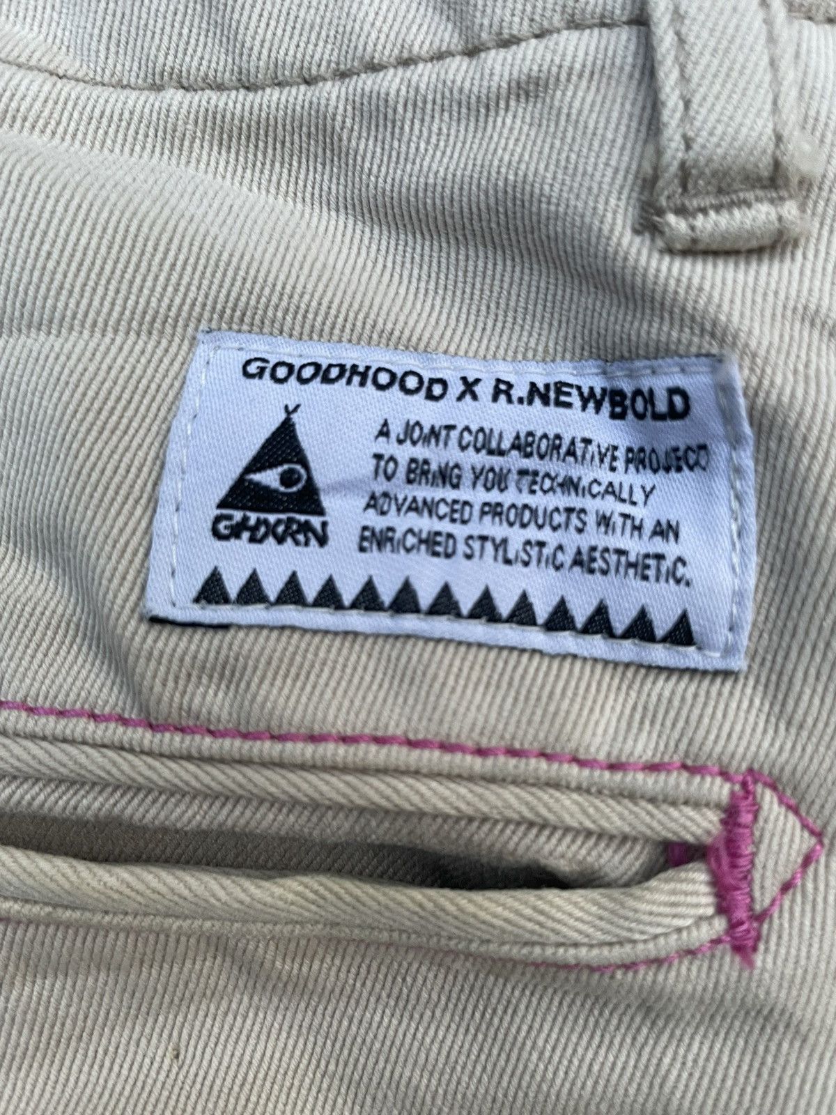 Goodhood × Japanese Brand × R.Newbold Goodhood X R.Newbold Selvedge Chinos Size US 31 - 14 Thumbnail