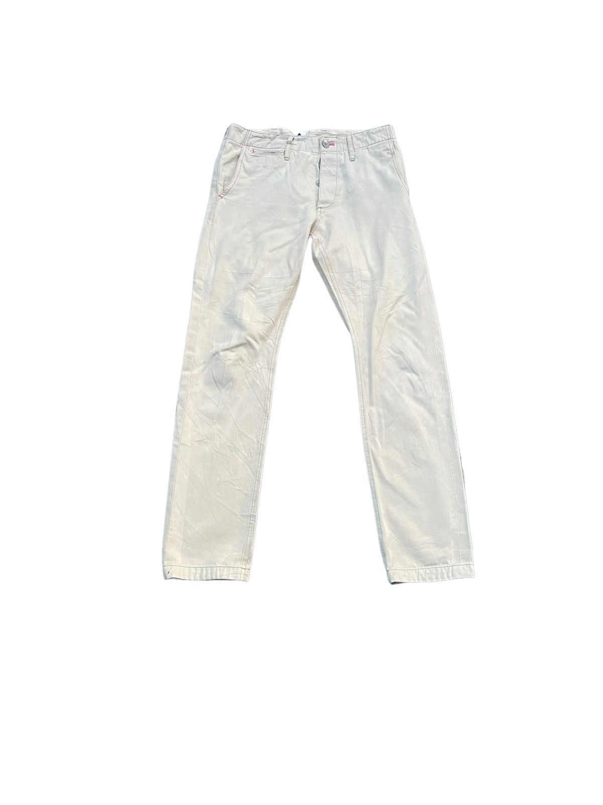 Goodhood × Japanese Brand × R.Newbold Goodhood X R.Newbold Selvedge Chinos Size US 31 - 2 Thumbnail