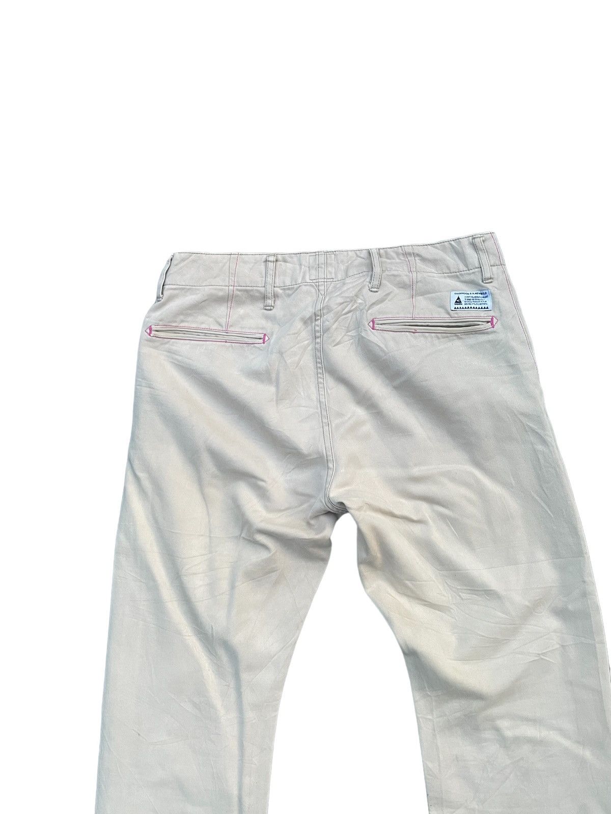 Goodhood × Japanese Brand × R.Newbold Goodhood X R.Newbold Selvedge Chinos Size US 31 - 9 Thumbnail