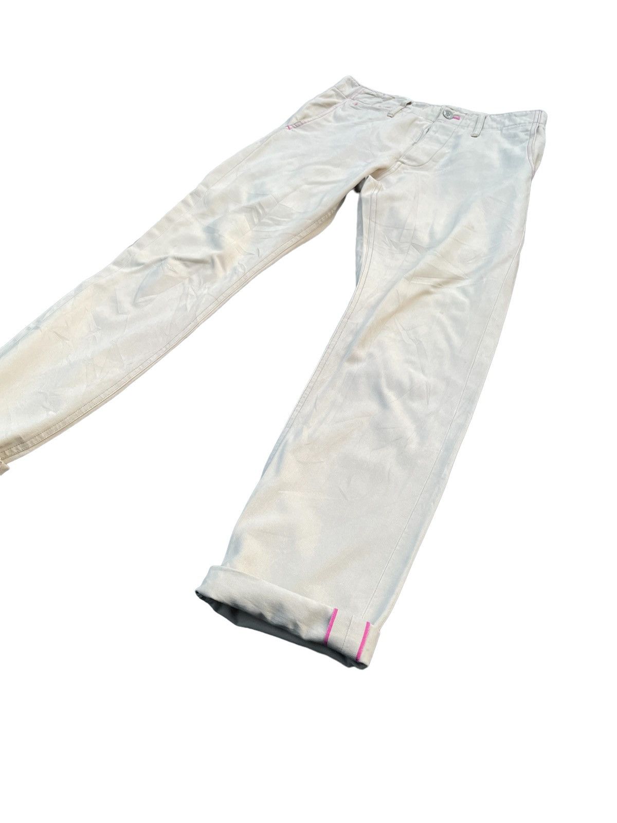 Goodhood × Japanese Brand × R.Newbold Goodhood X R.Newbold Selvedge Chinos Size US 31 - 4 Thumbnail