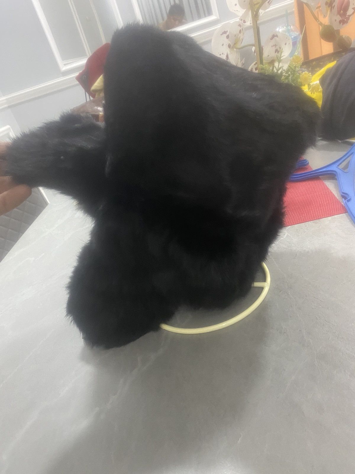 PELLICCIA COGNILIO TRAPPER HAT 100% RABIT FUR
