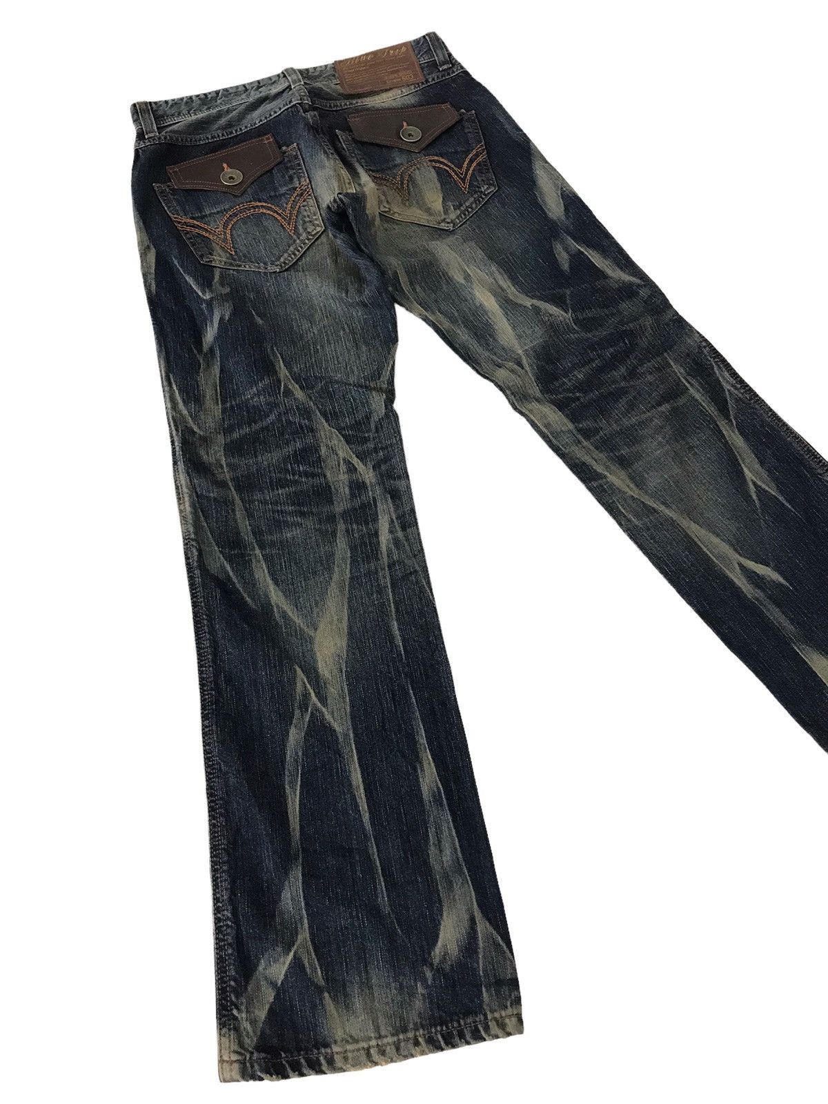 Edwin Acid Wash Vintage Edwin Blue Trip 503 Rusty Denim Pant⚡️ Size US 31 - 13 Thumbnail