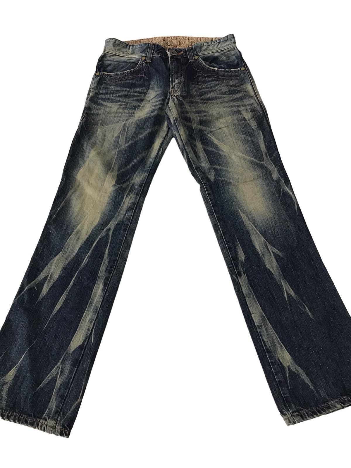 Edwin Acid Wash Vintage Edwin Blue Trip 503 Rusty Denim Pant⚡️ Size US 31 - 5 Thumbnail