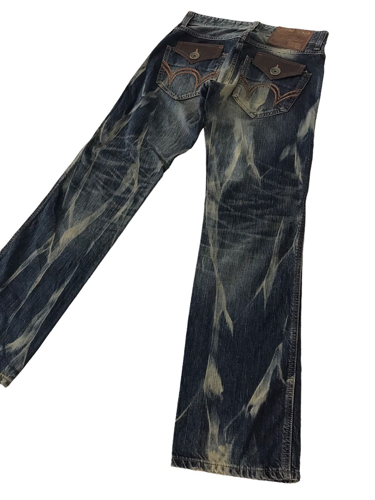 Edwin Acid Wash Vintage Edwin Blue Trip 503 Rusty Denim Pant⚡️ Size US 31 - 12 Thumbnail
