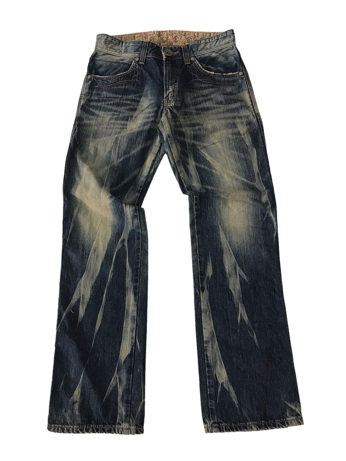 Edwin Acid Wash Vintage Edwin Blue Trip 503 Rusty Denim Pant⚡️ Size US 31 - 2 Thumbnail