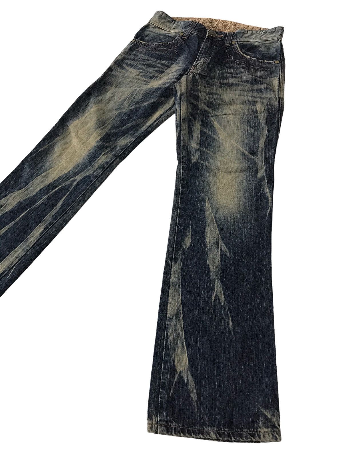 Edwin Acid Wash Vintage Edwin Blue Trip 503 Rusty Denim Pant⚡️ Size US 31 - 3 Thumbnail