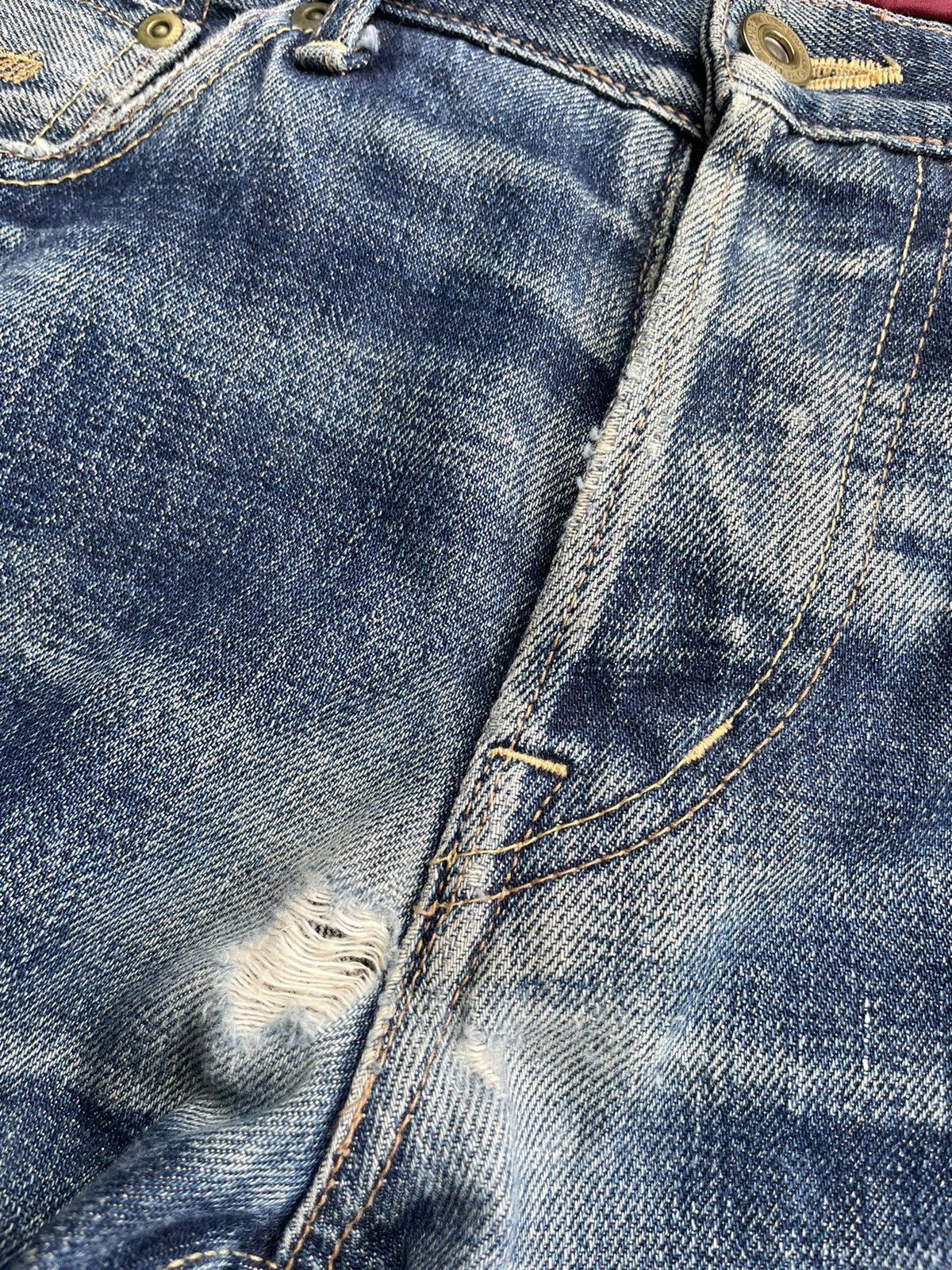 Lafayette 148 × Vintage Vintage Lafayette Aging Distressed Selvedge Denim Size US 33 - 23 Thumbnail